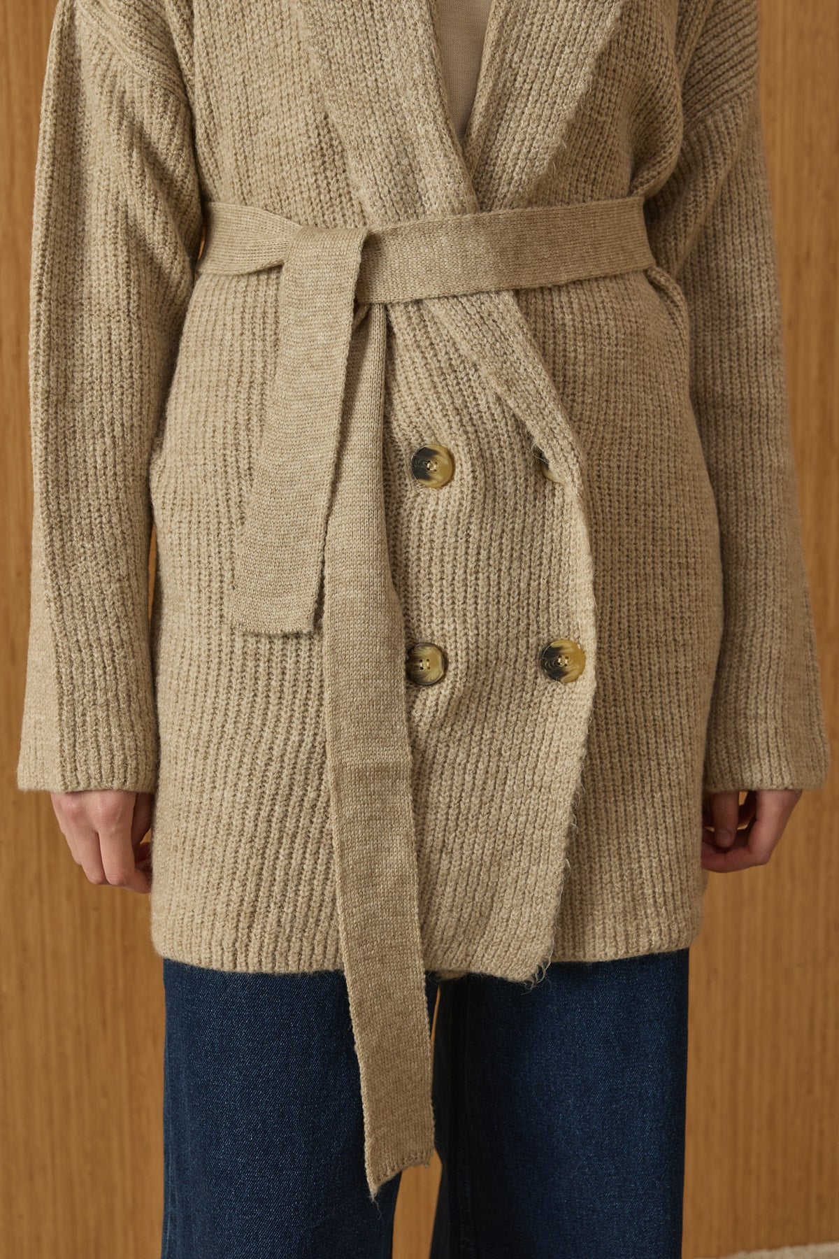 Noe Cardigan mit Schalkragen