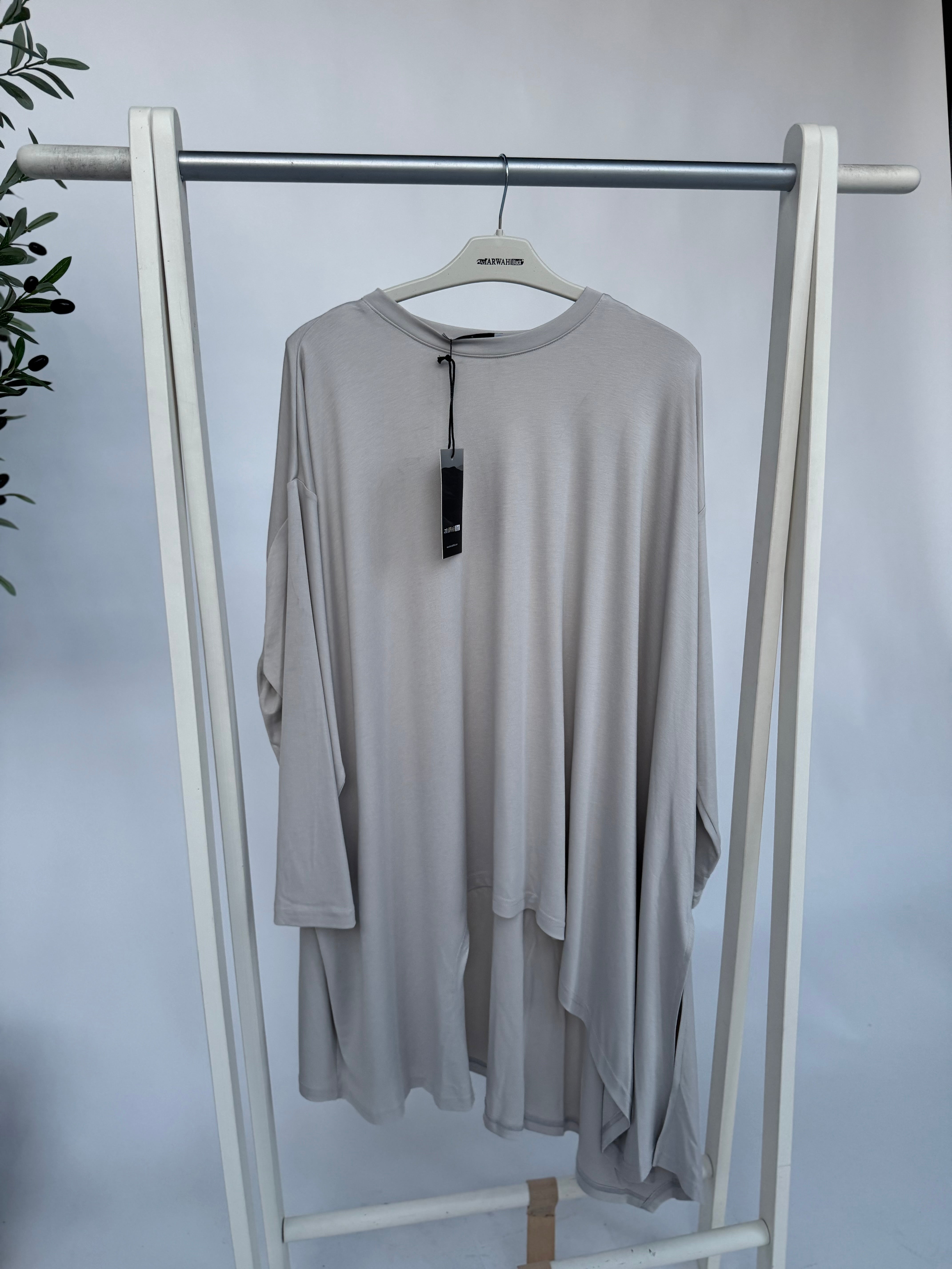 Almarwah Asymmetrische Basic Tunika 102254