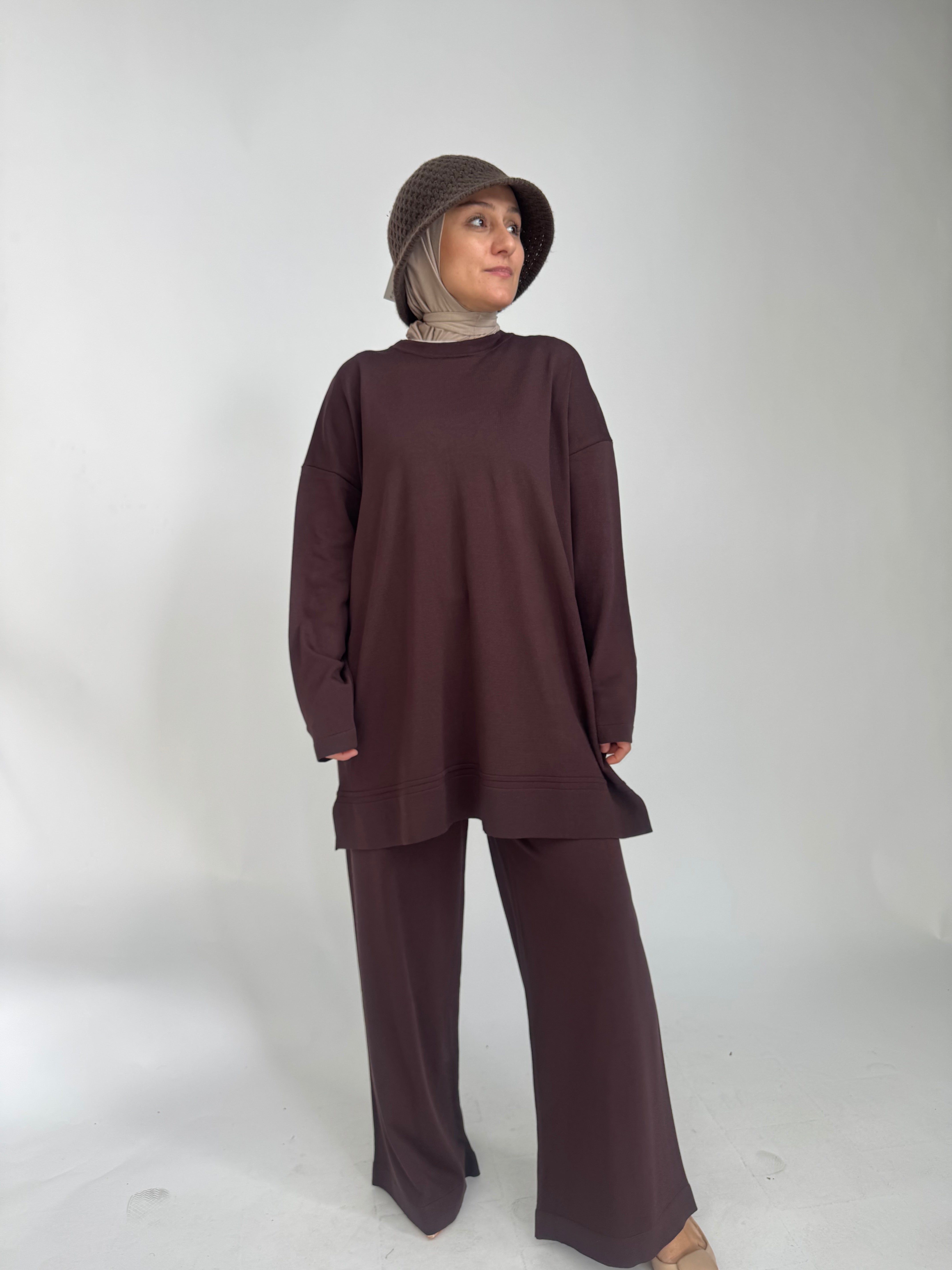 Strick Zweiteiler mit Hose