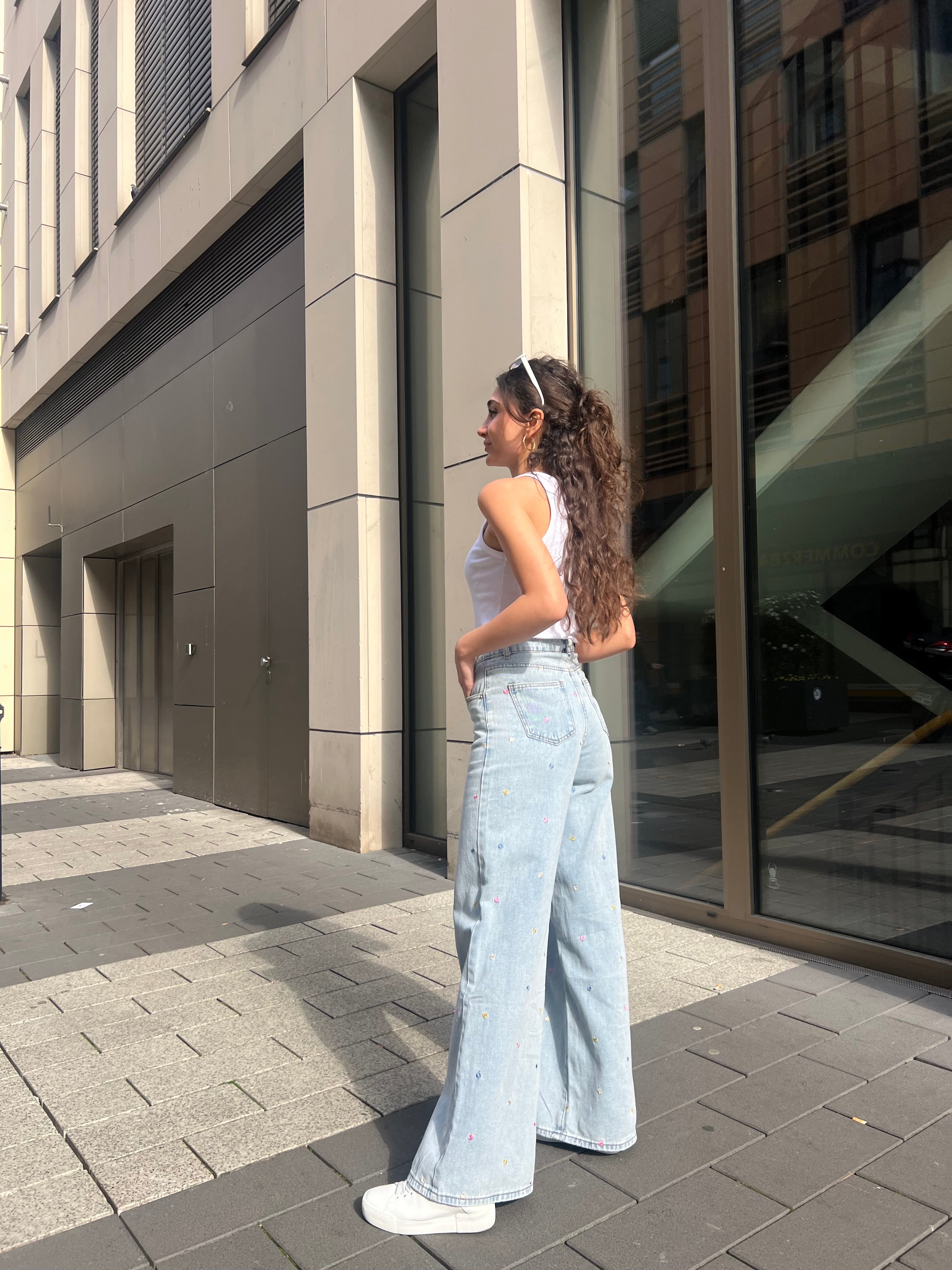 Flower Jeans