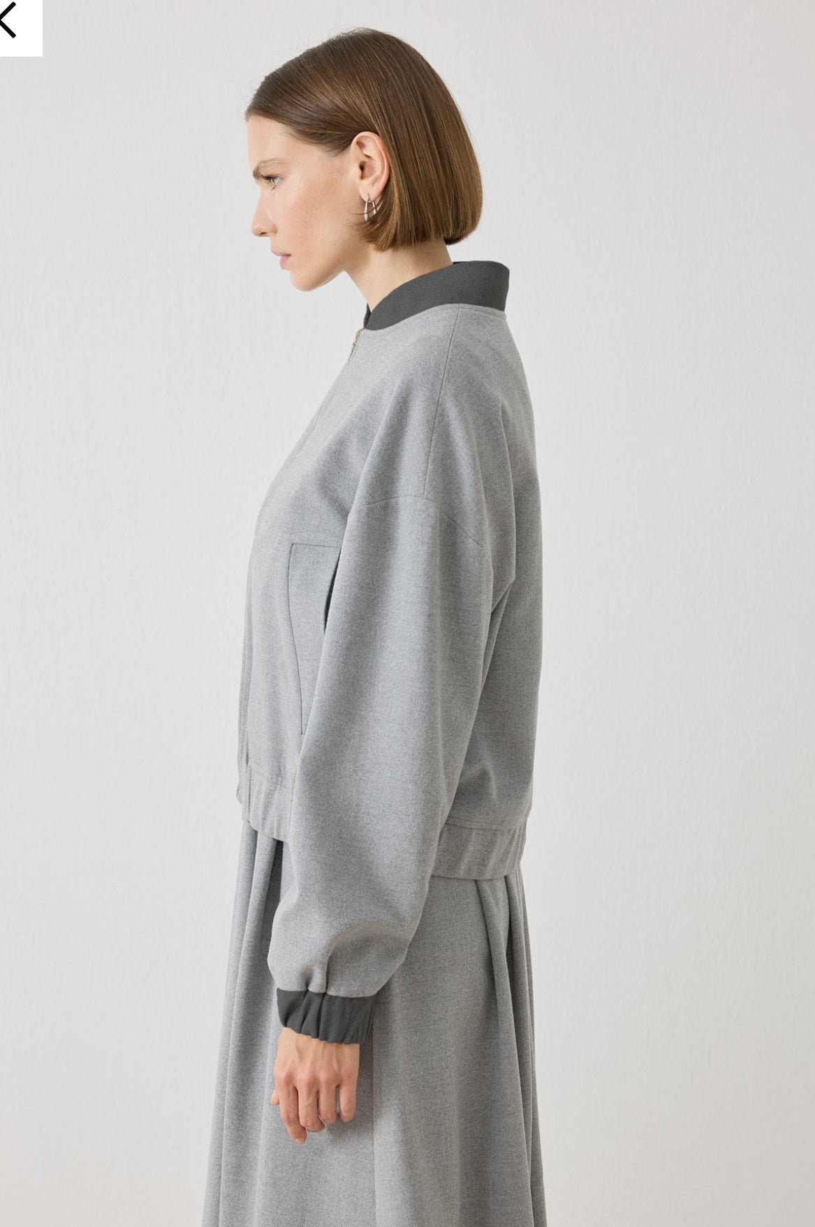 Valle Bomber Jacke mit Kleid