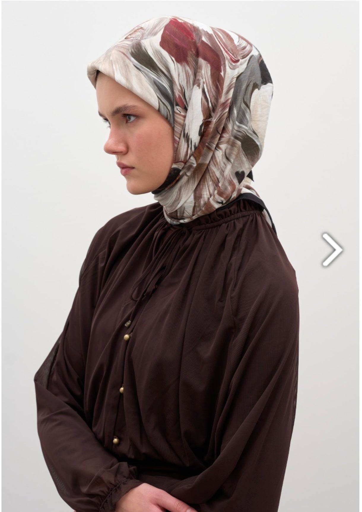 Vanilla Blossom Viskose Esarp