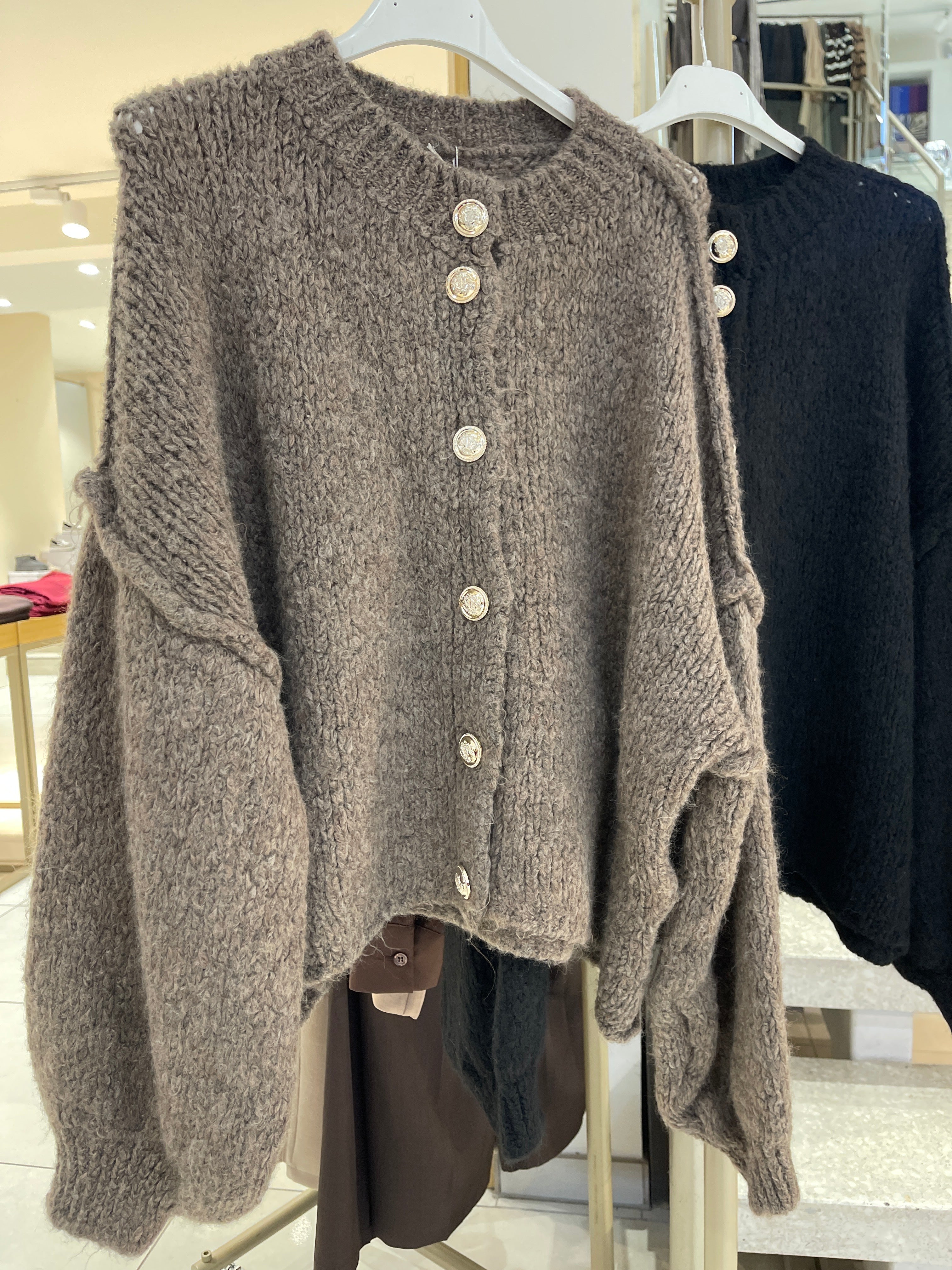 Oversize Cardigan Kurz