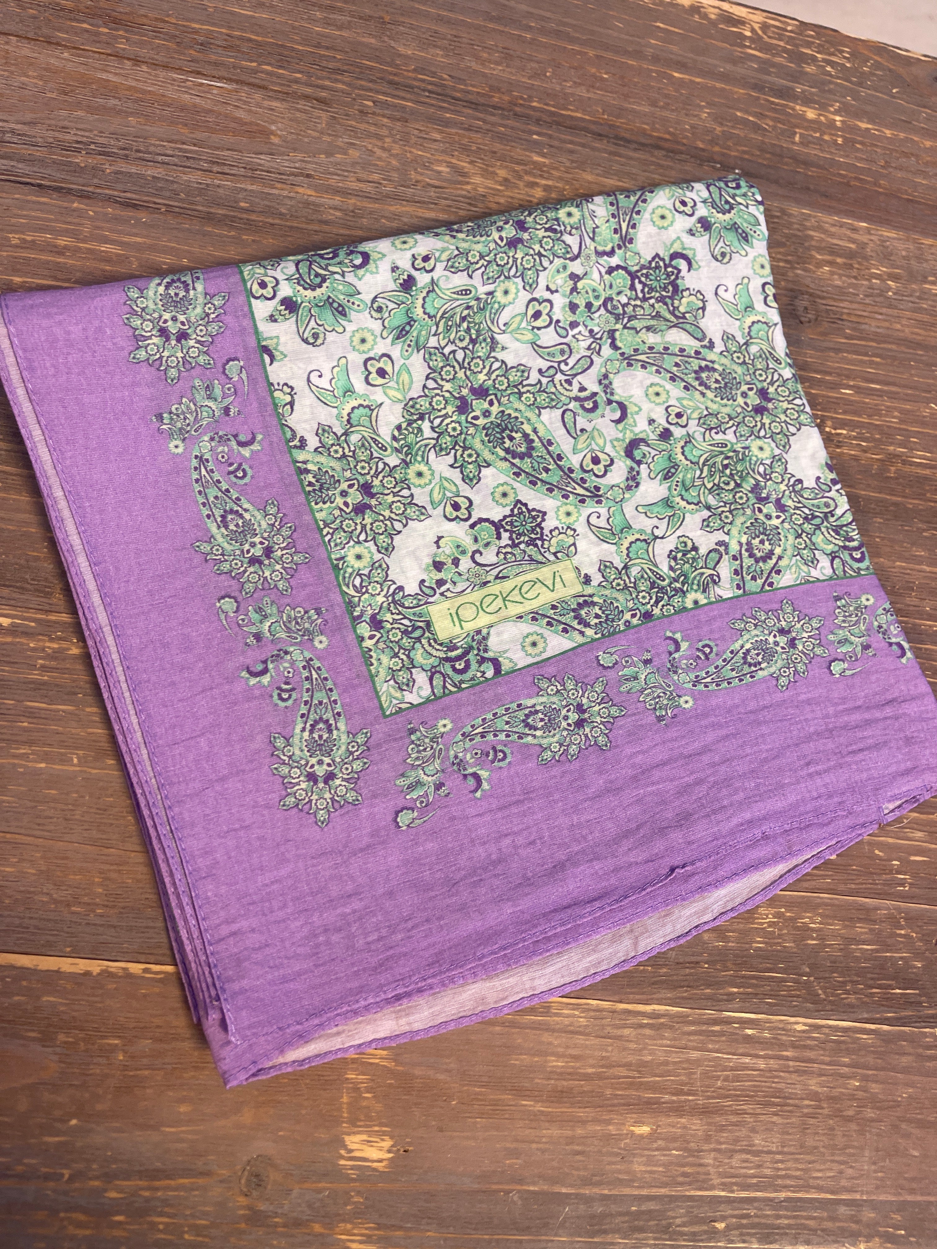 Ipekevi Desenli Tensel Şal