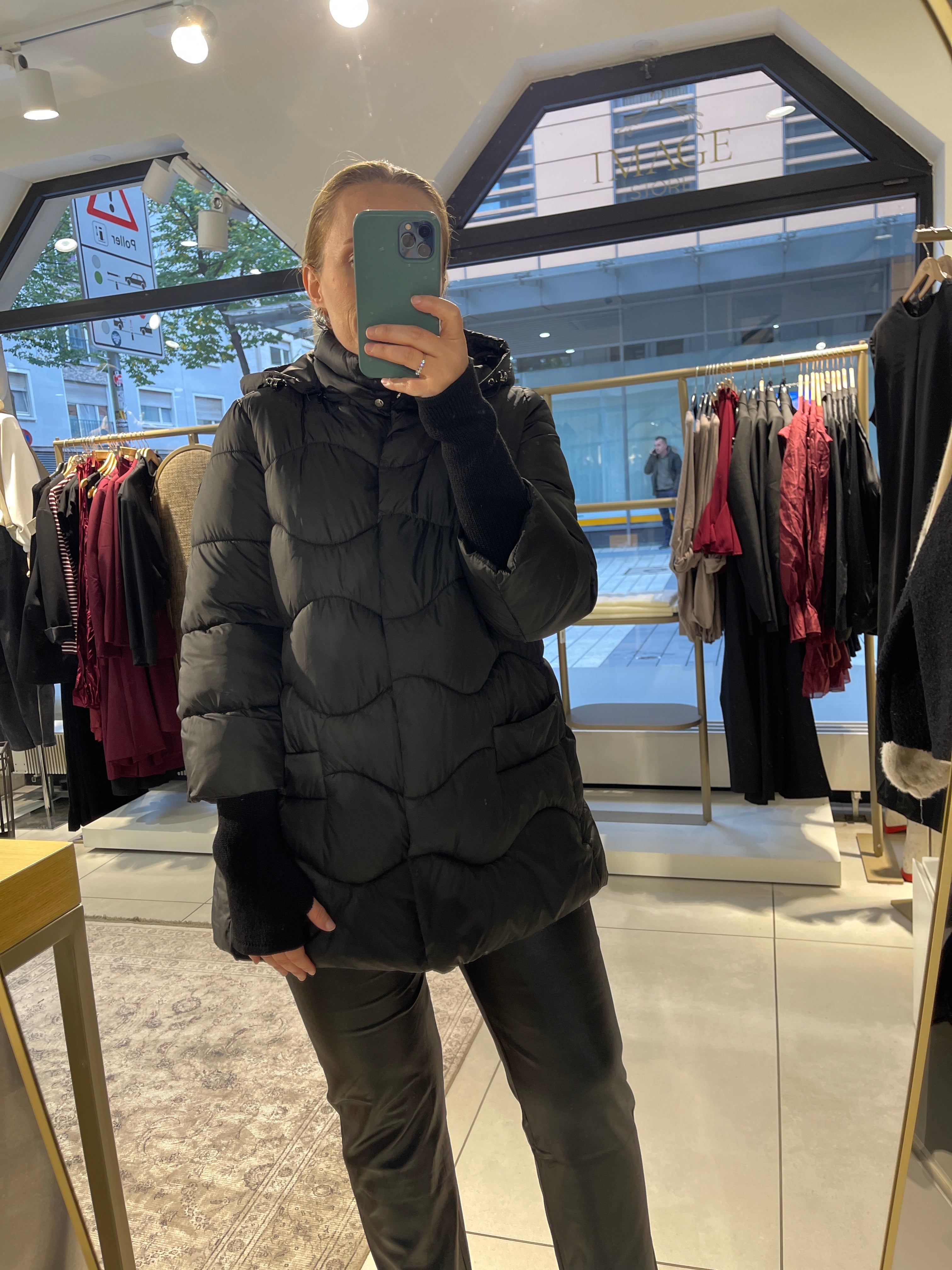 Stepjacke mit Strick