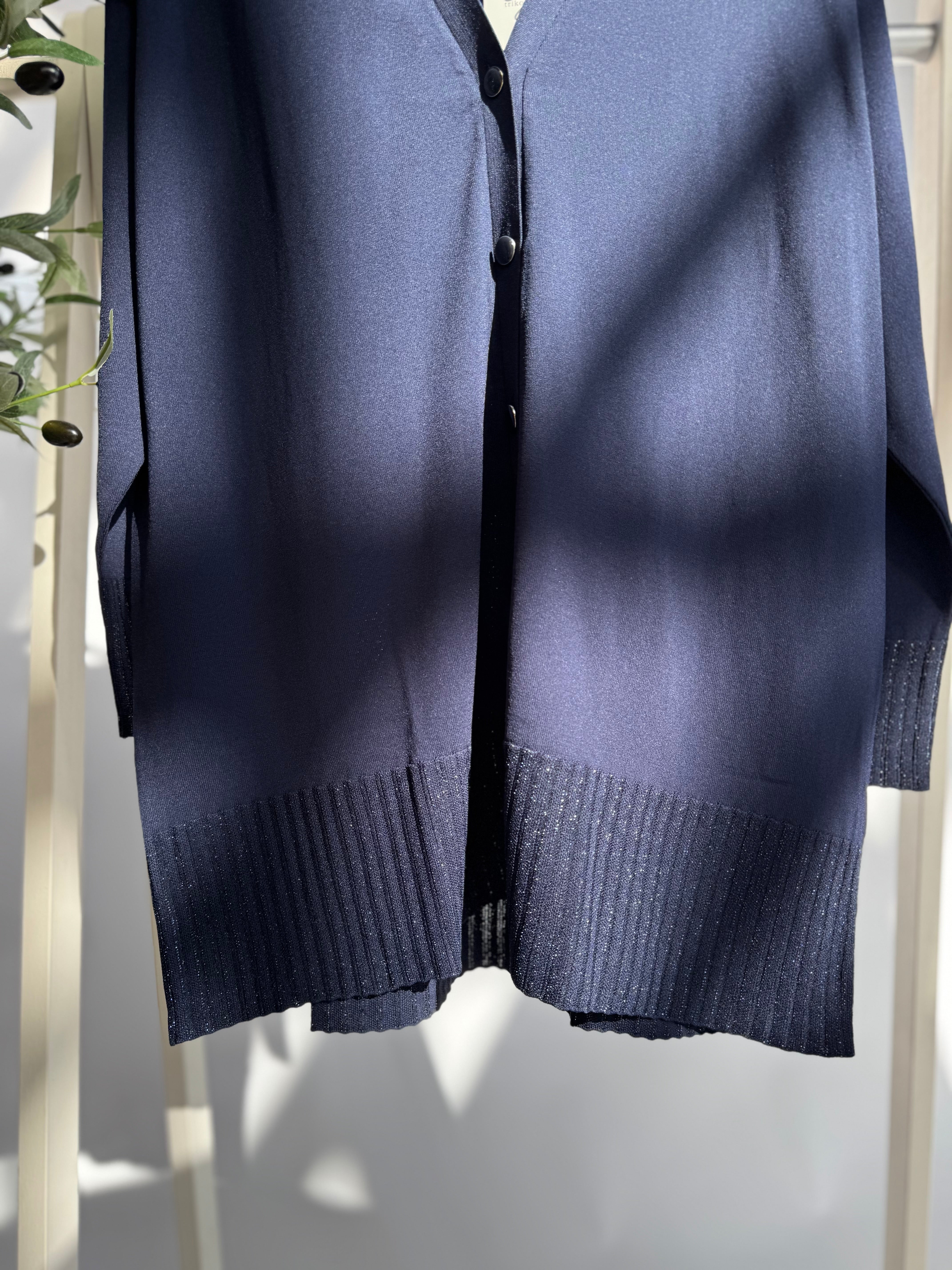 Tig triko Strickjacke mit Glitzerdetail