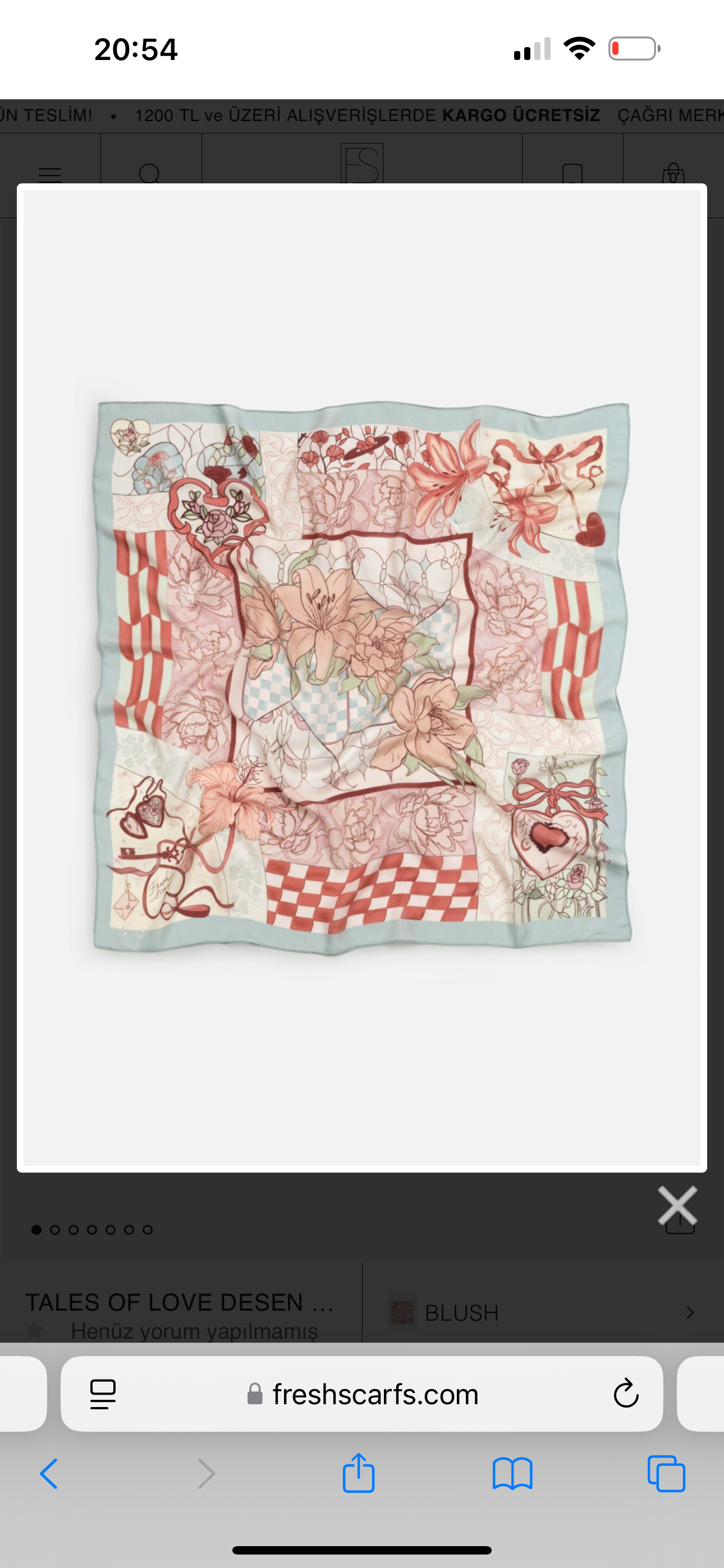 Tales of Love Viskose Esarp