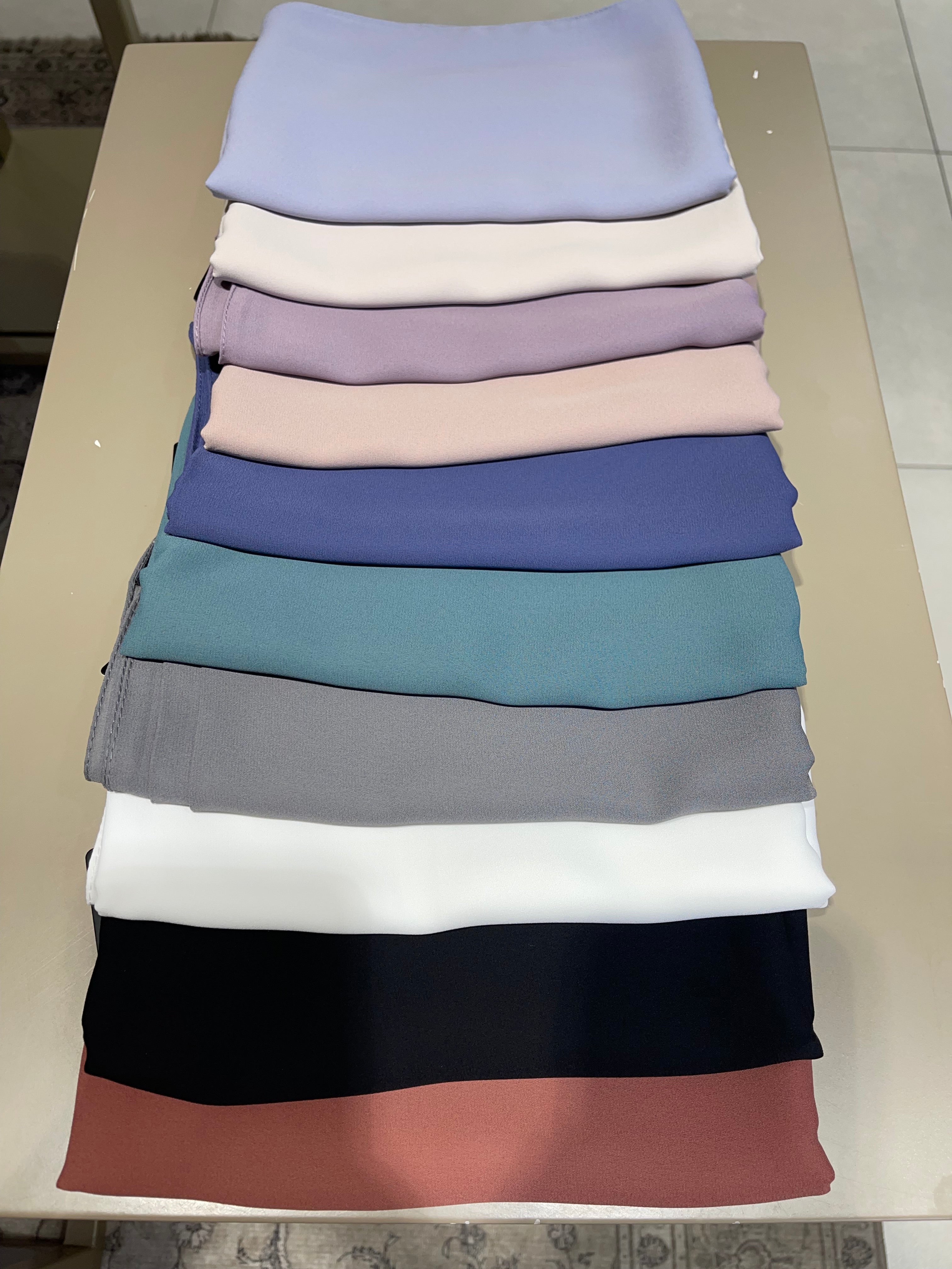 Krepp Hijab