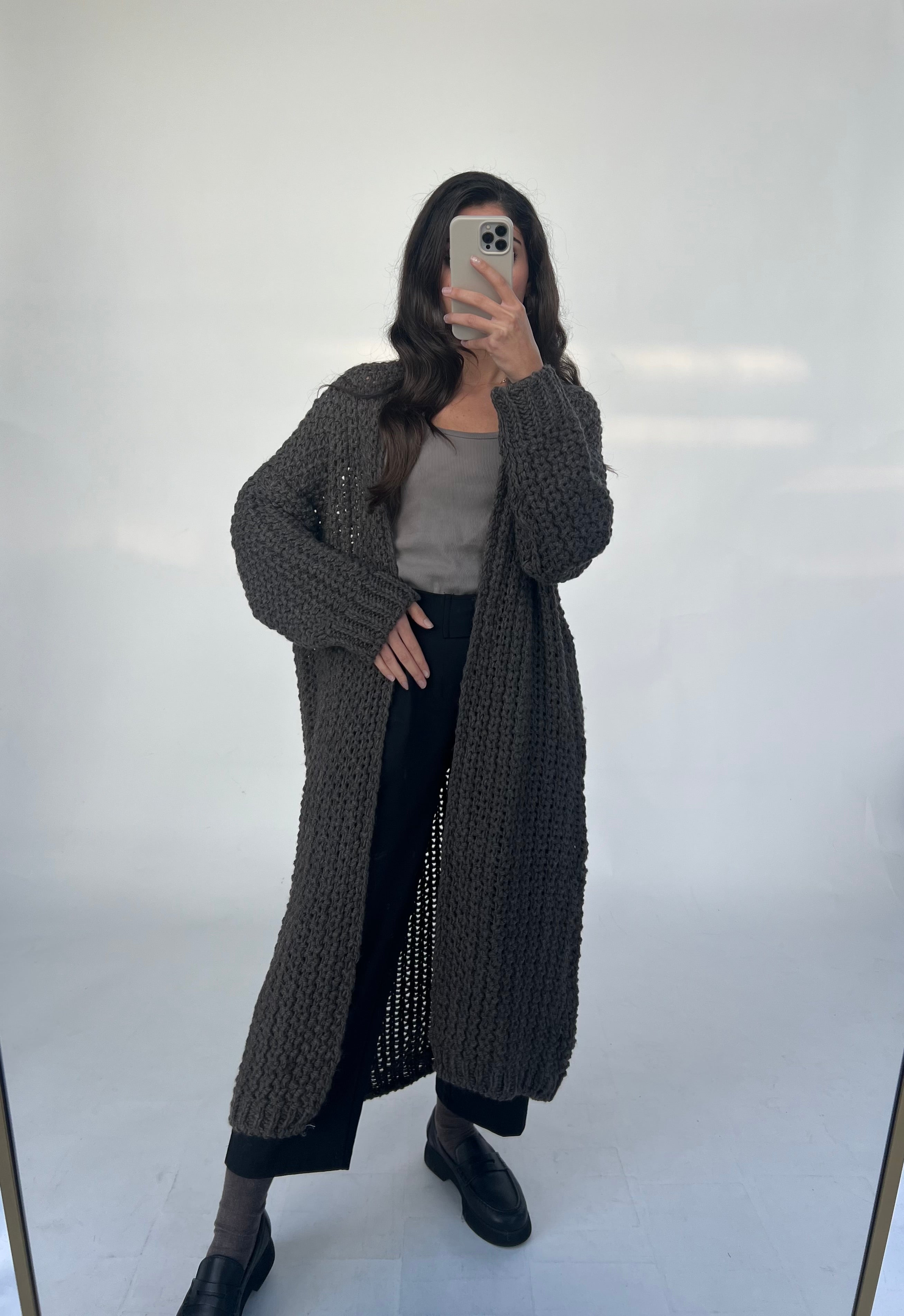 Long cardigan