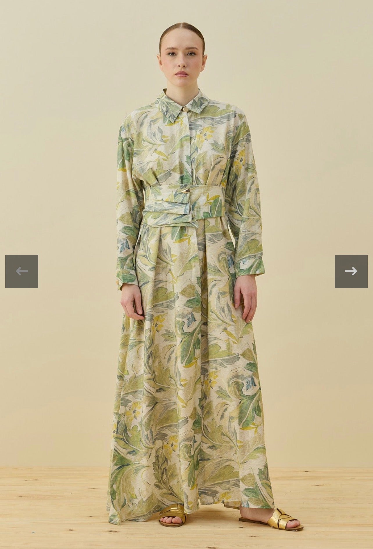 Rennes Kleid mit Blumen