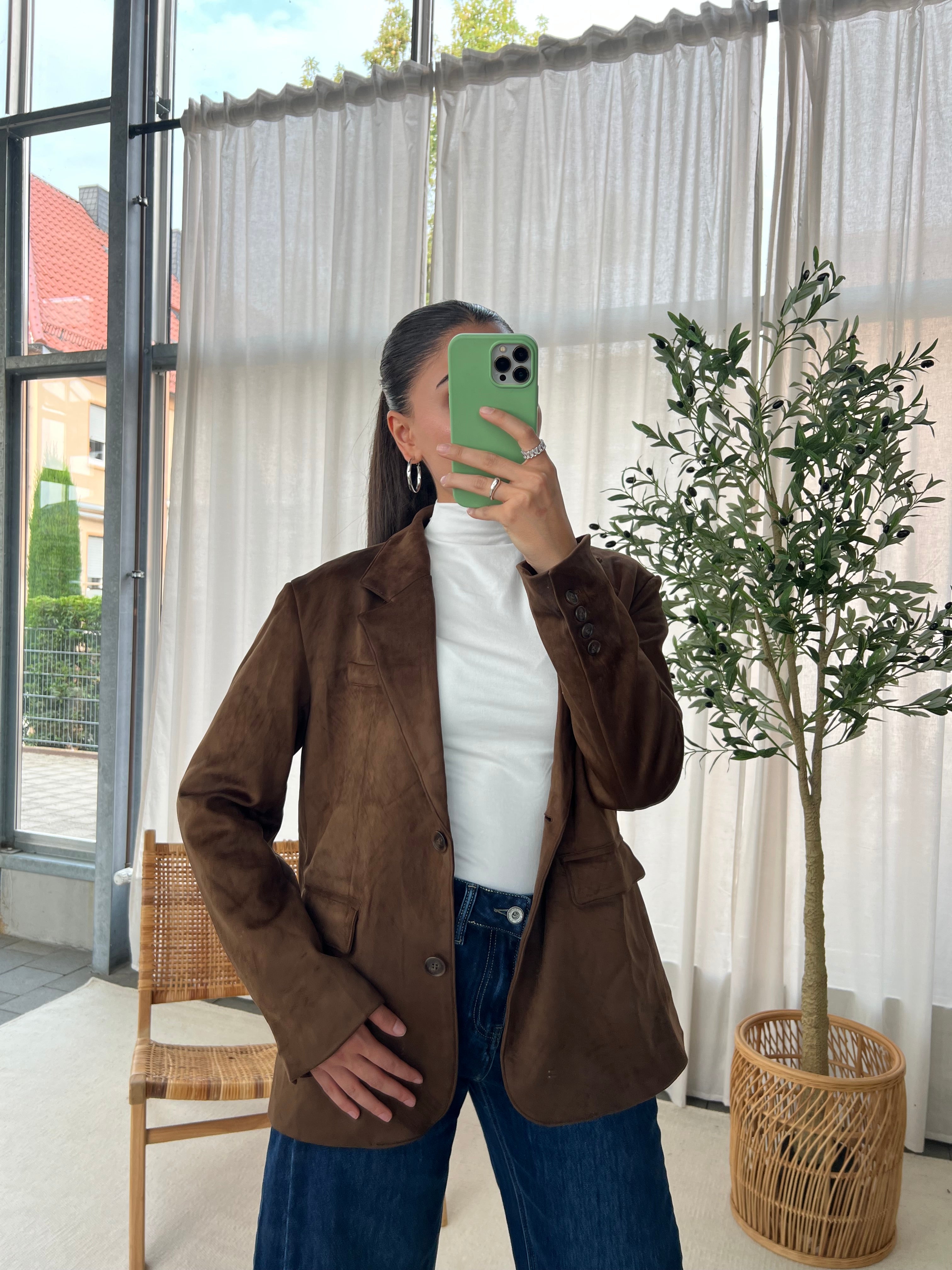 Blazer Premium Wildleder