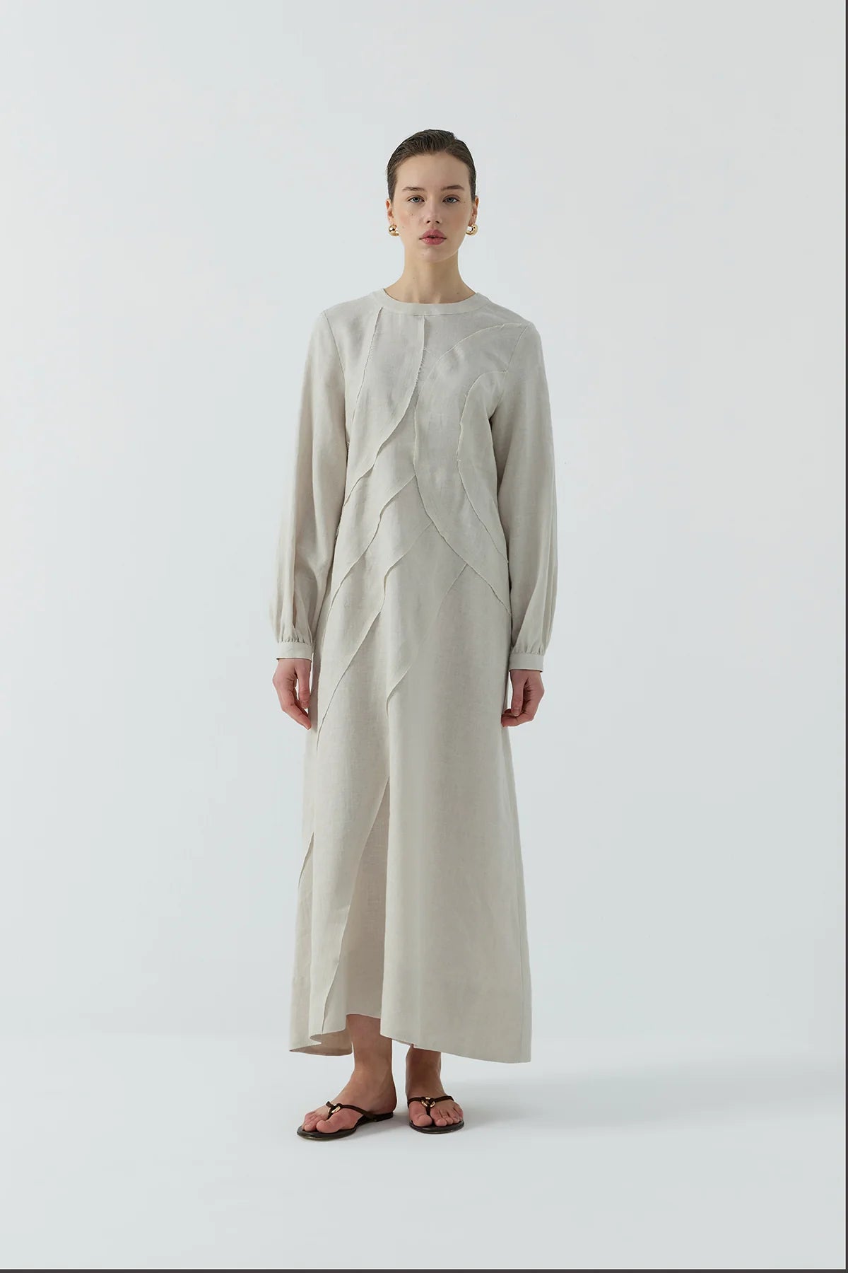 Clande Kleid aus Leinen