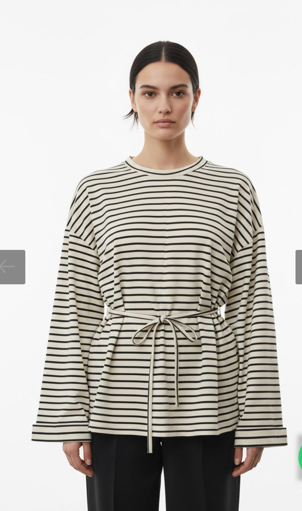 Longshirt Gestreift