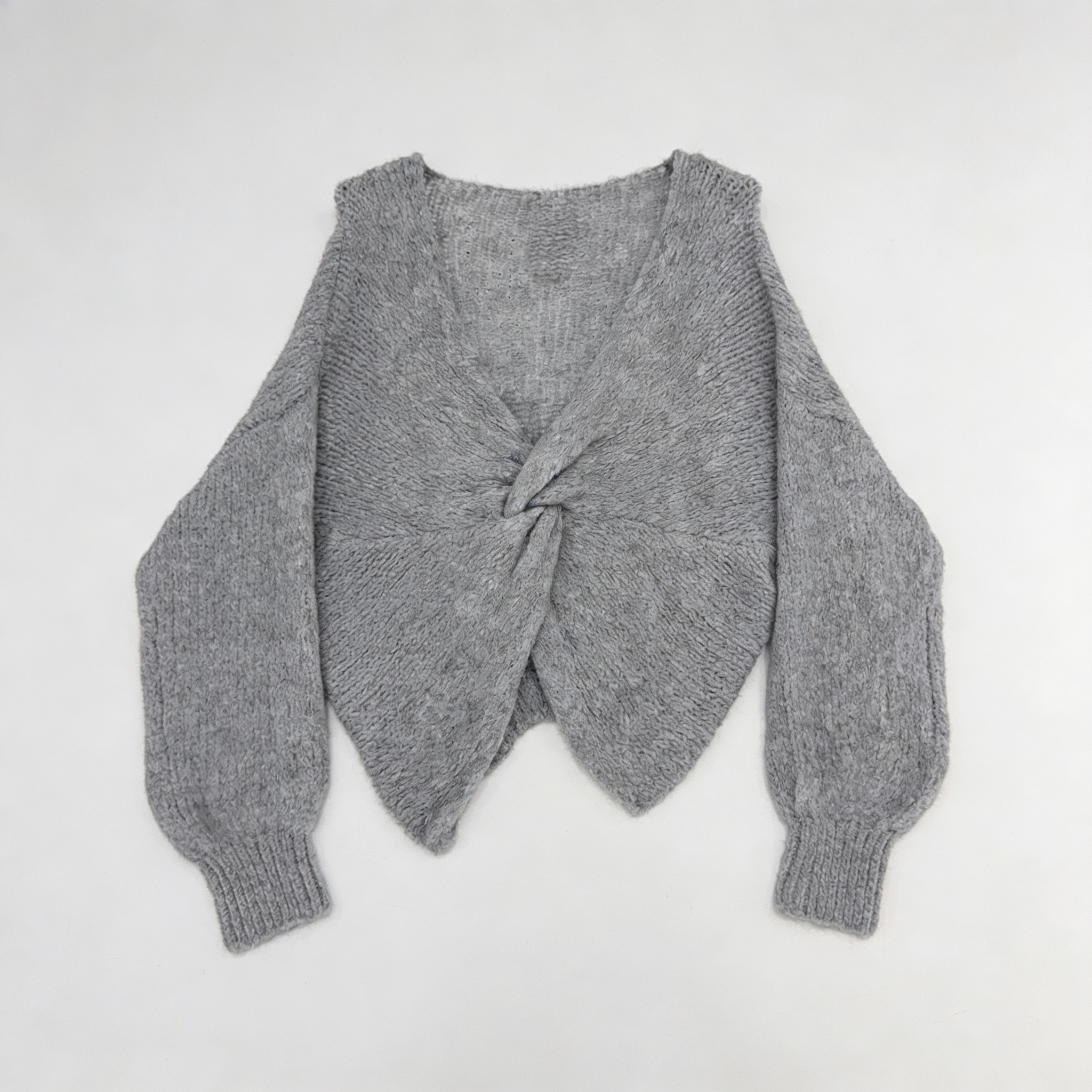 Pullover mit Knotendetail