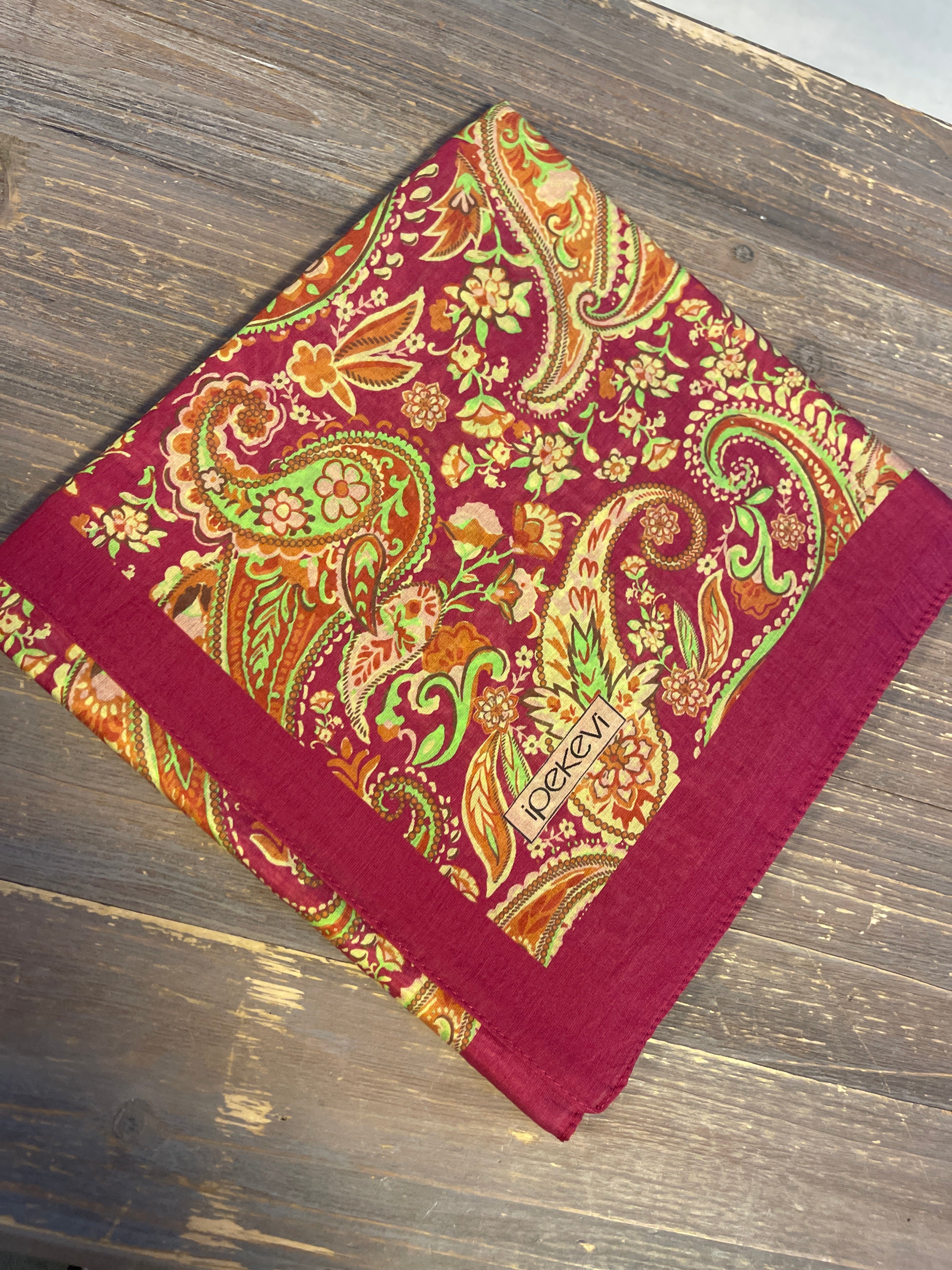 Ipekevi Desenli Tensel Şal