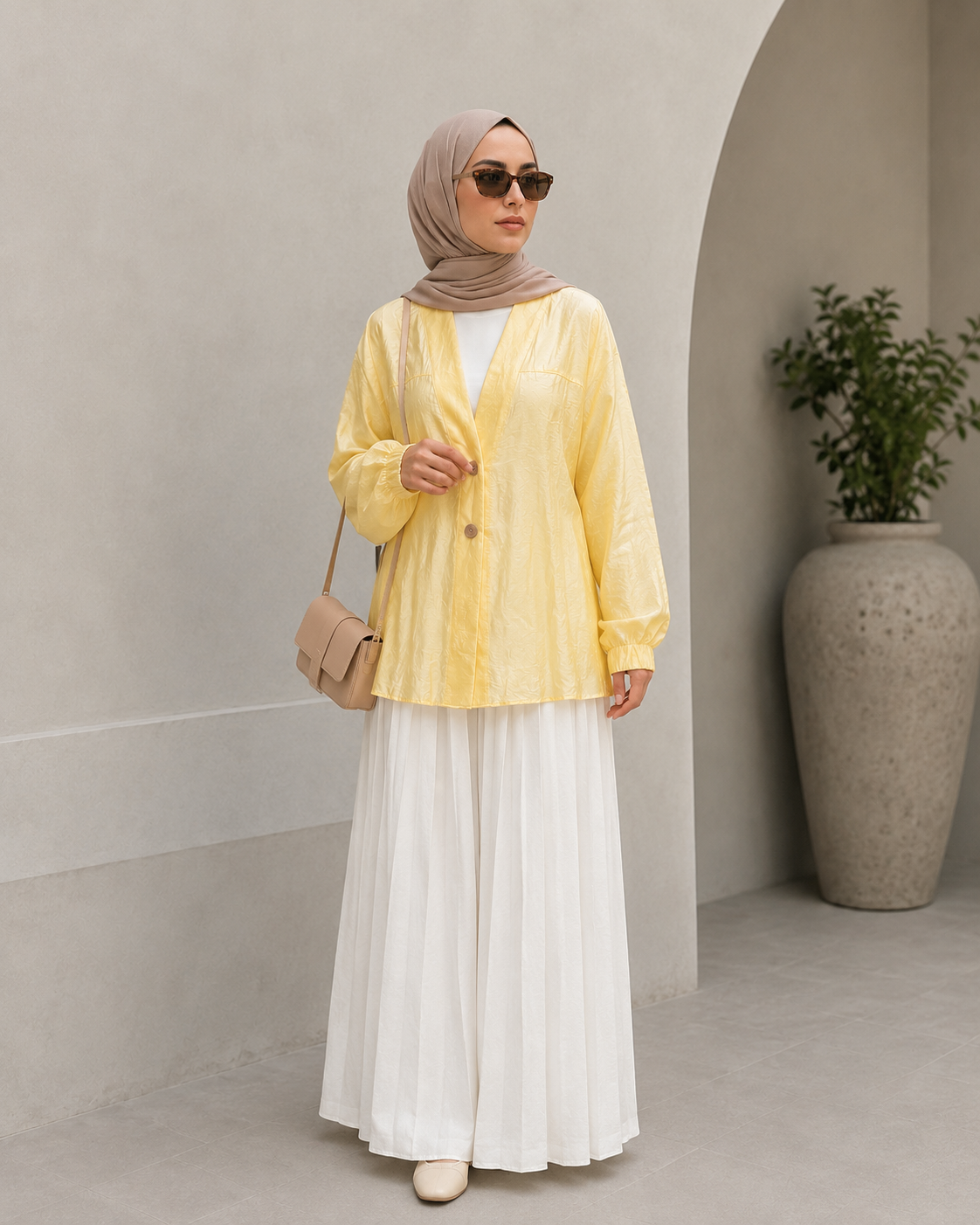 Jacke aus Tencel Almarwah