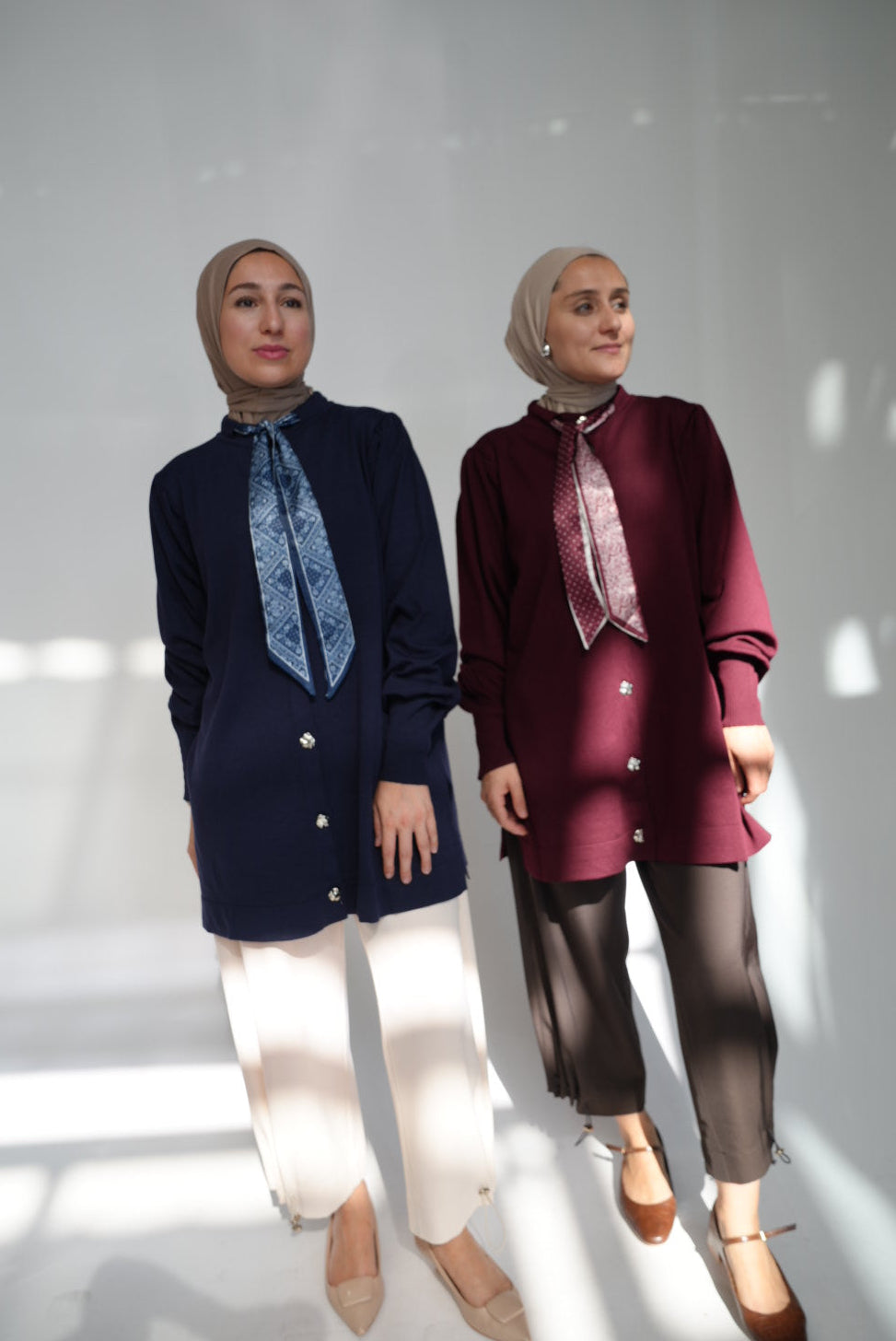 Strickjacke mit Fular
