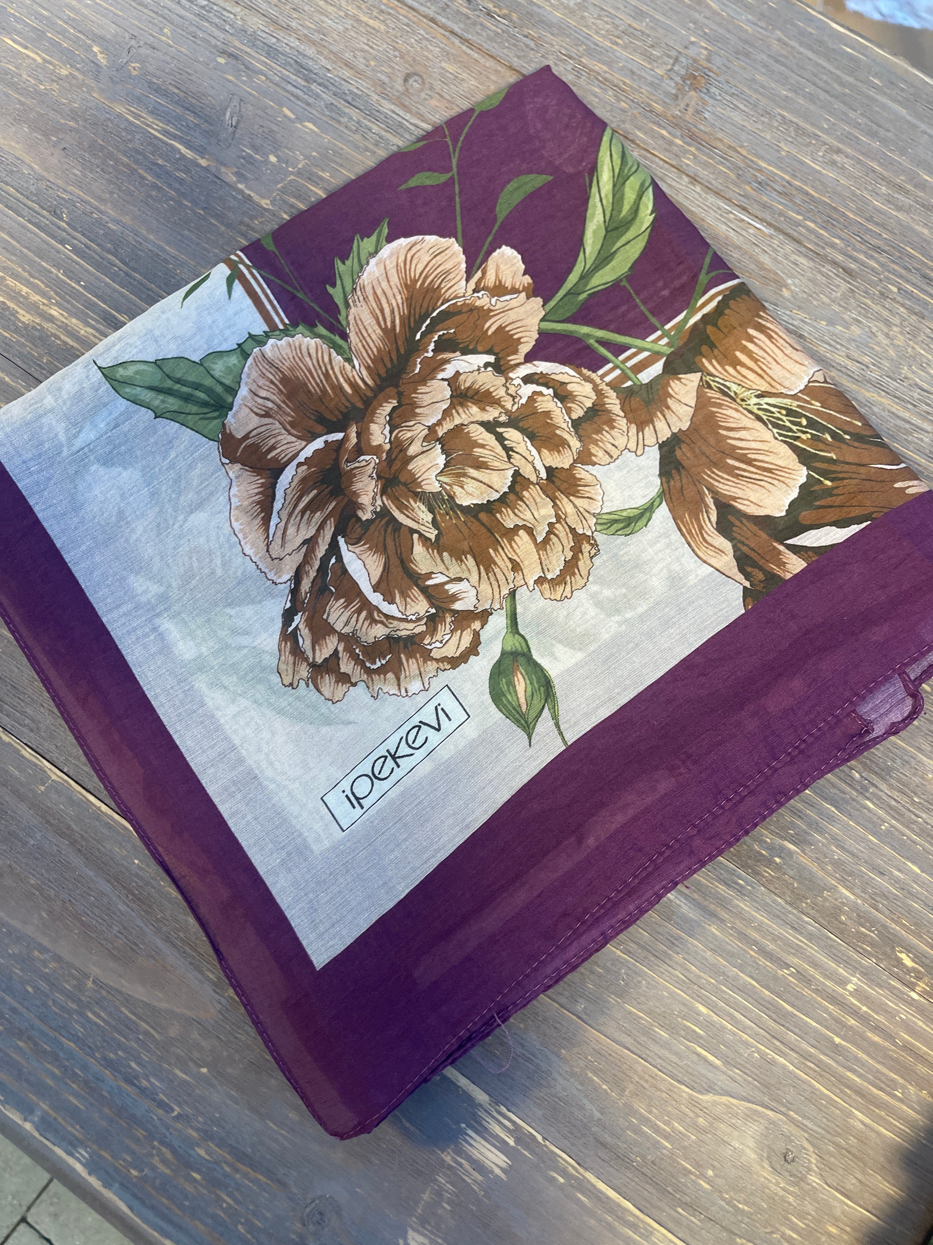 Ipekevi Desenli Tensel Şal