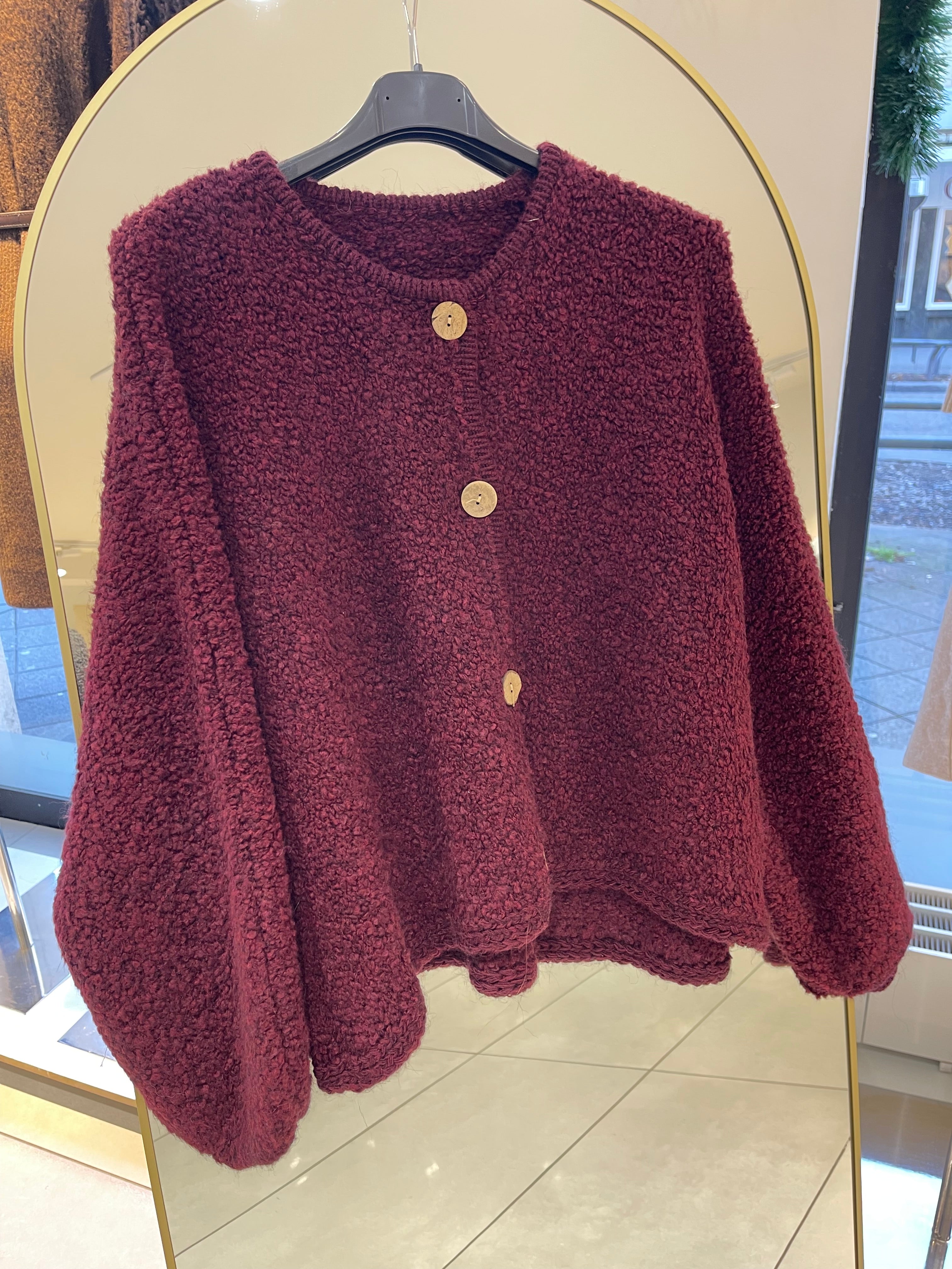 Cardigan Boucle
