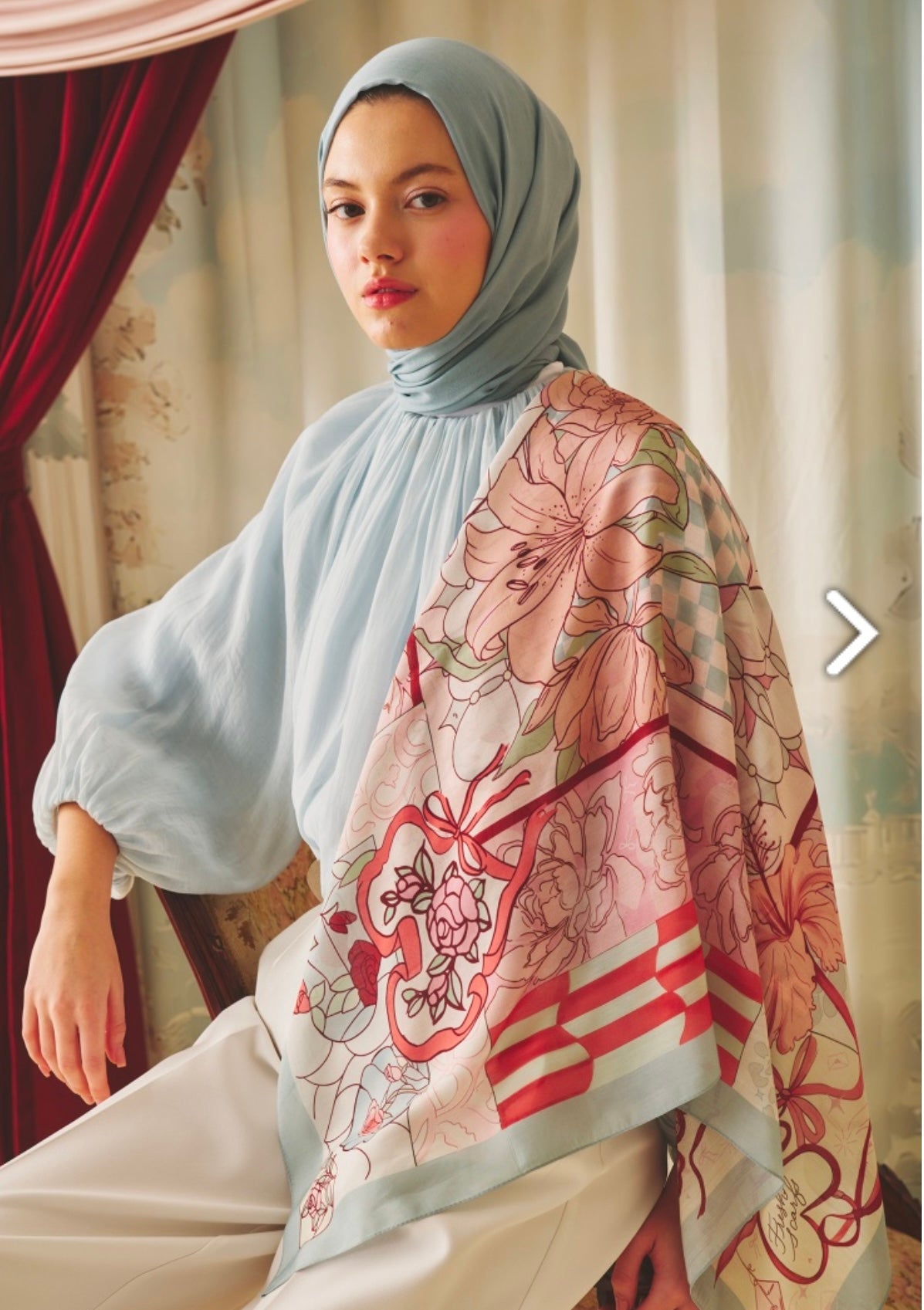 Tales of Love Viskose Esarp