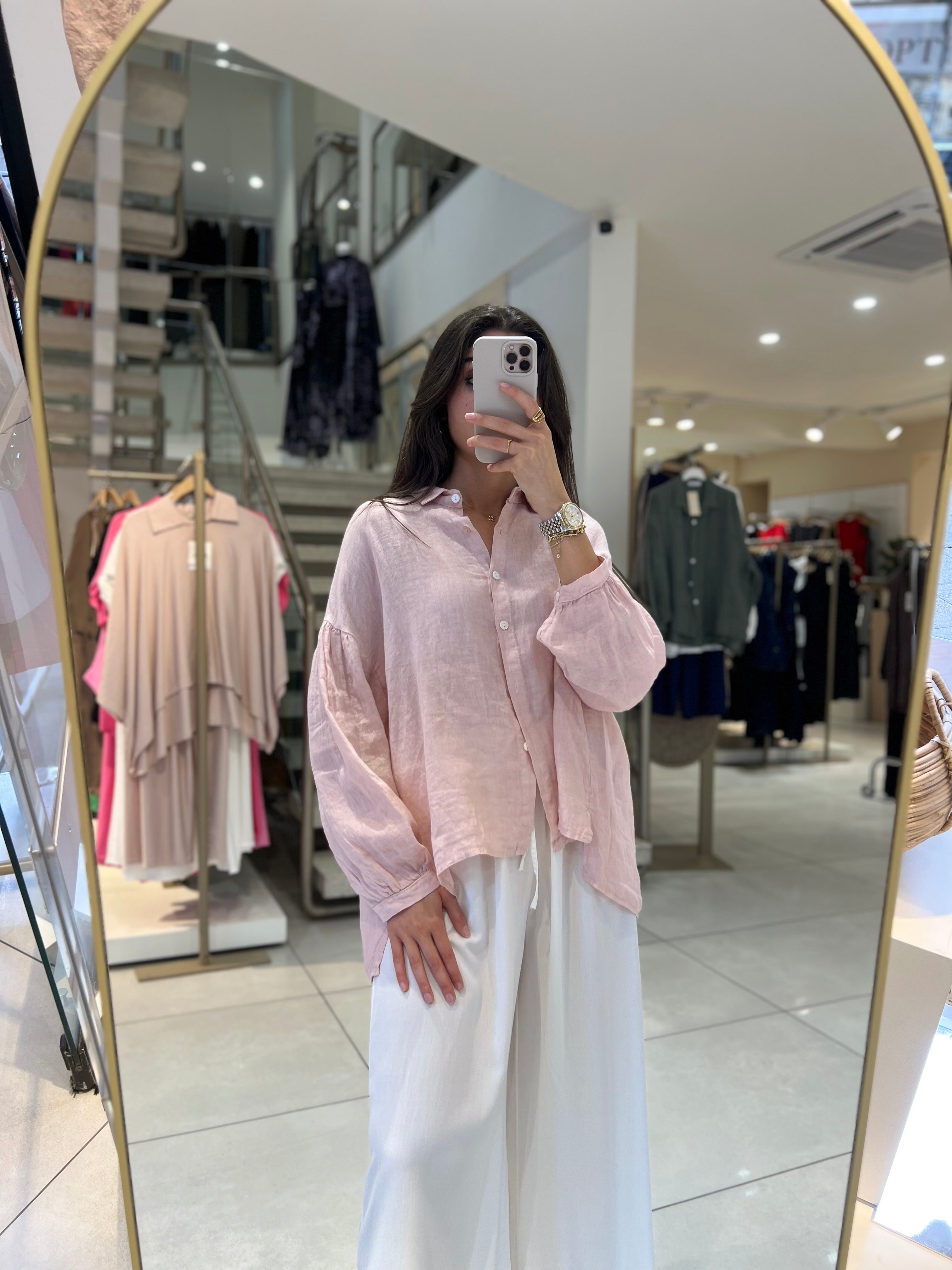 Leinenbluse Nusy