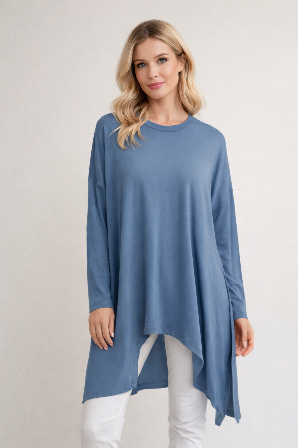 Almarwah Asymmetrische Basic Tunika 102254
