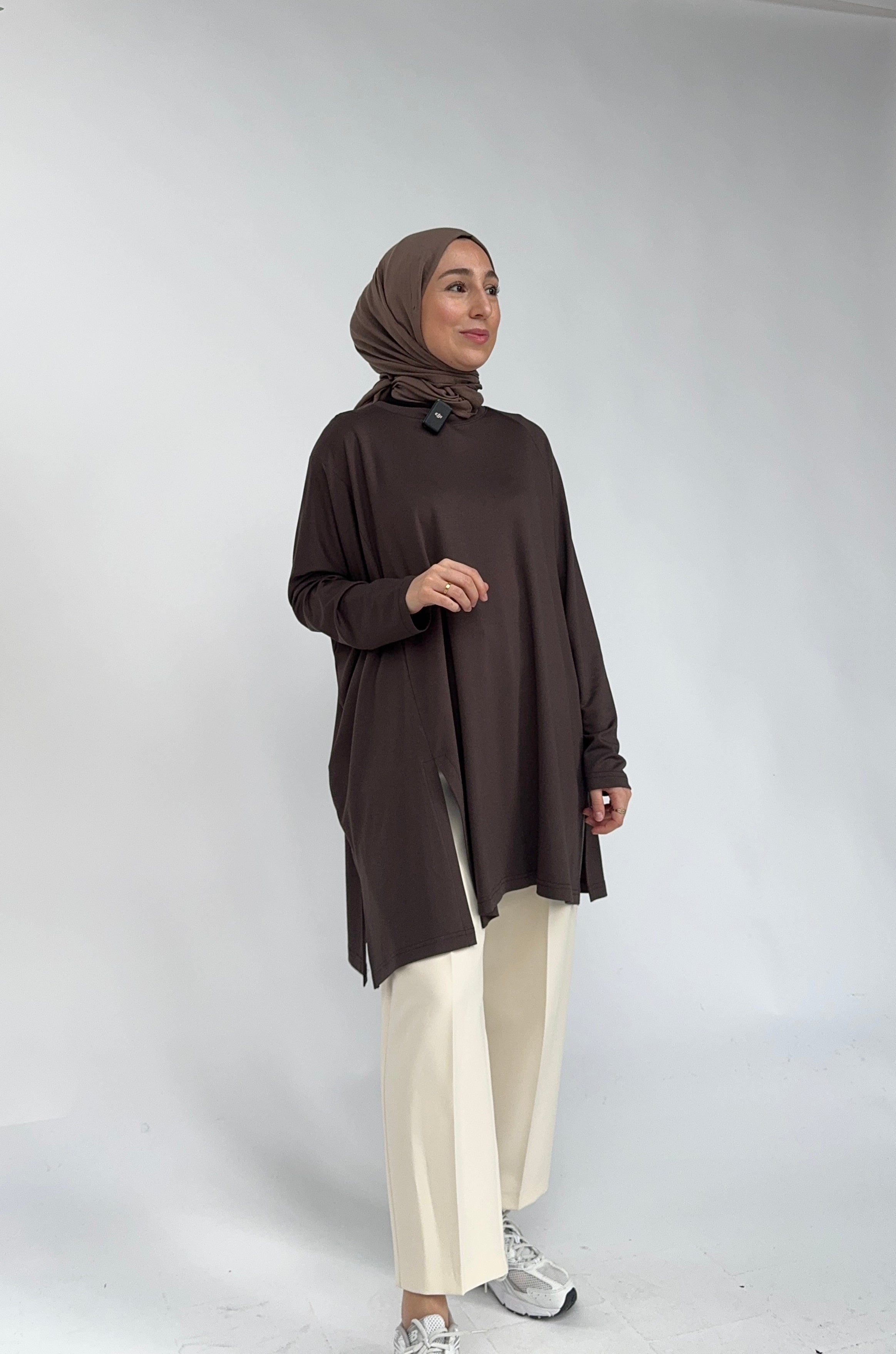 Almarwah Black Basic Tunika