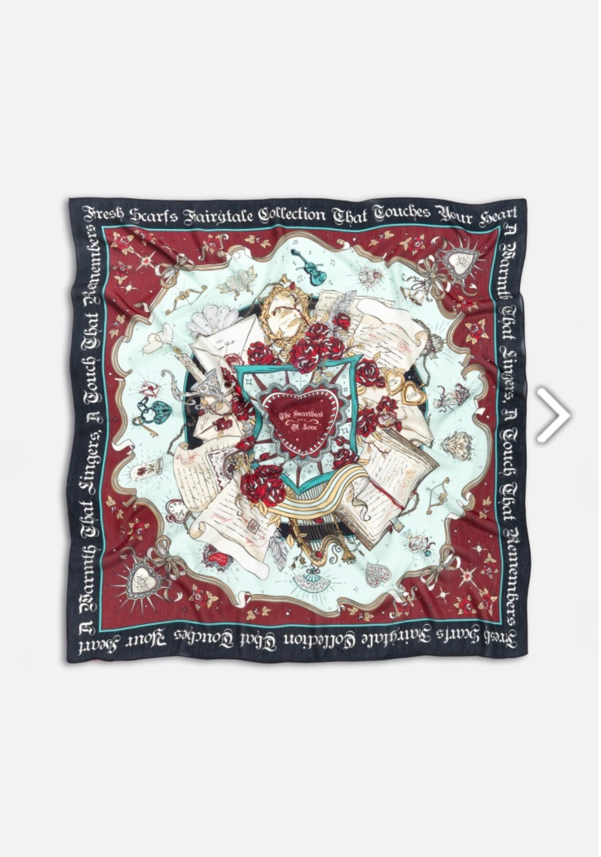 Beauty and the Beast Viskose Esarp