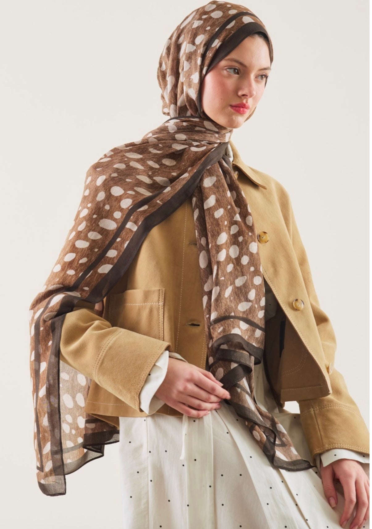 Fawn Viskose Schal