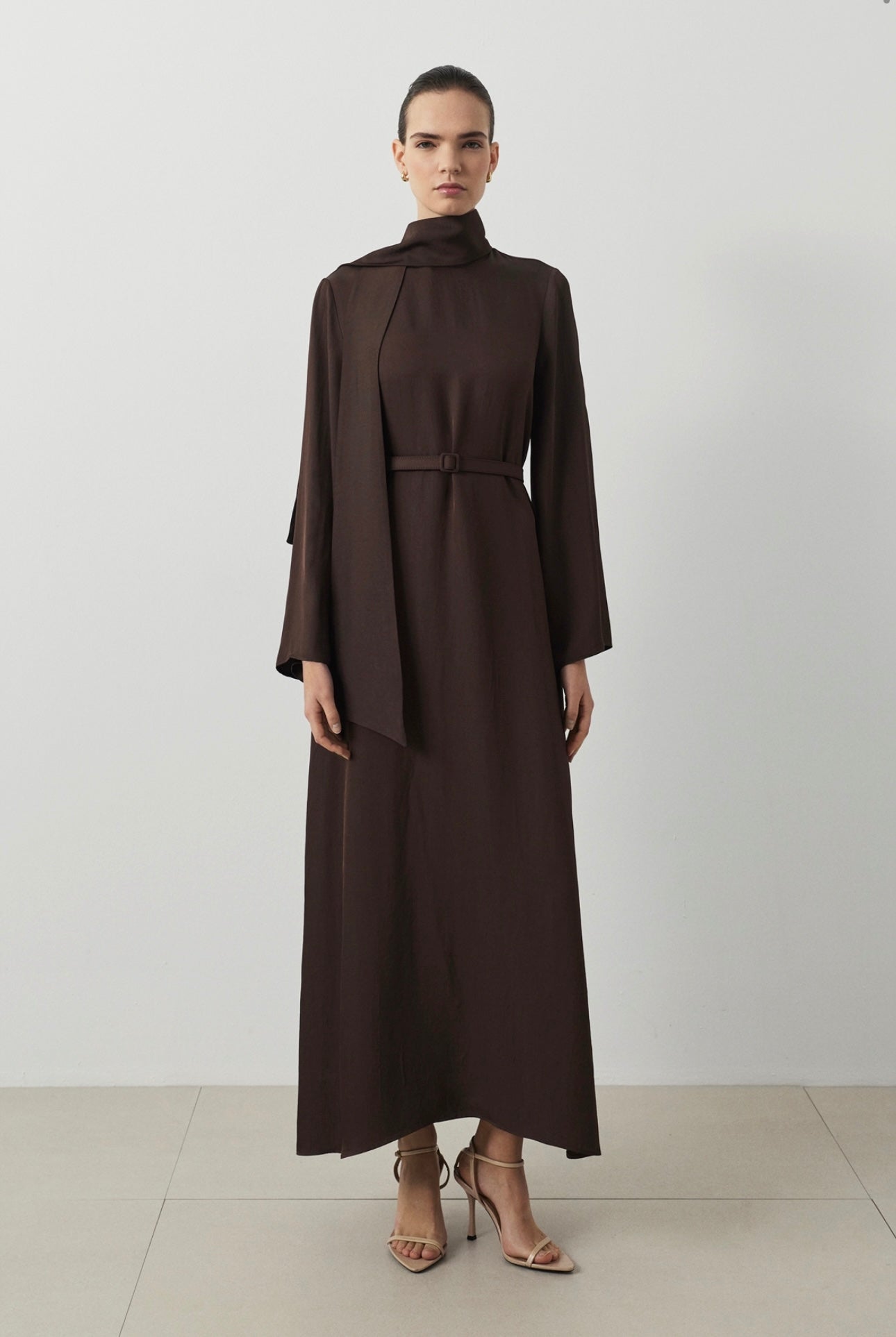 Marly Kleid mit Schaldetail