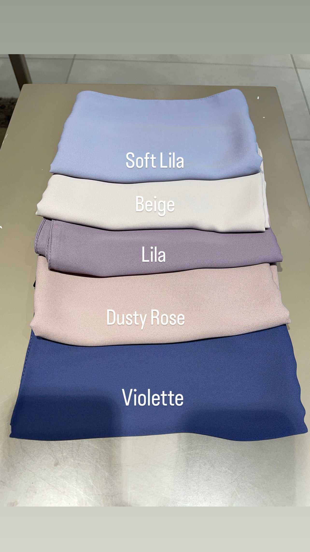 Krepp Hijab