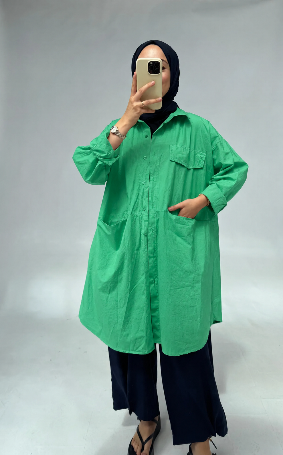 Bluse Venezia mit Tasche