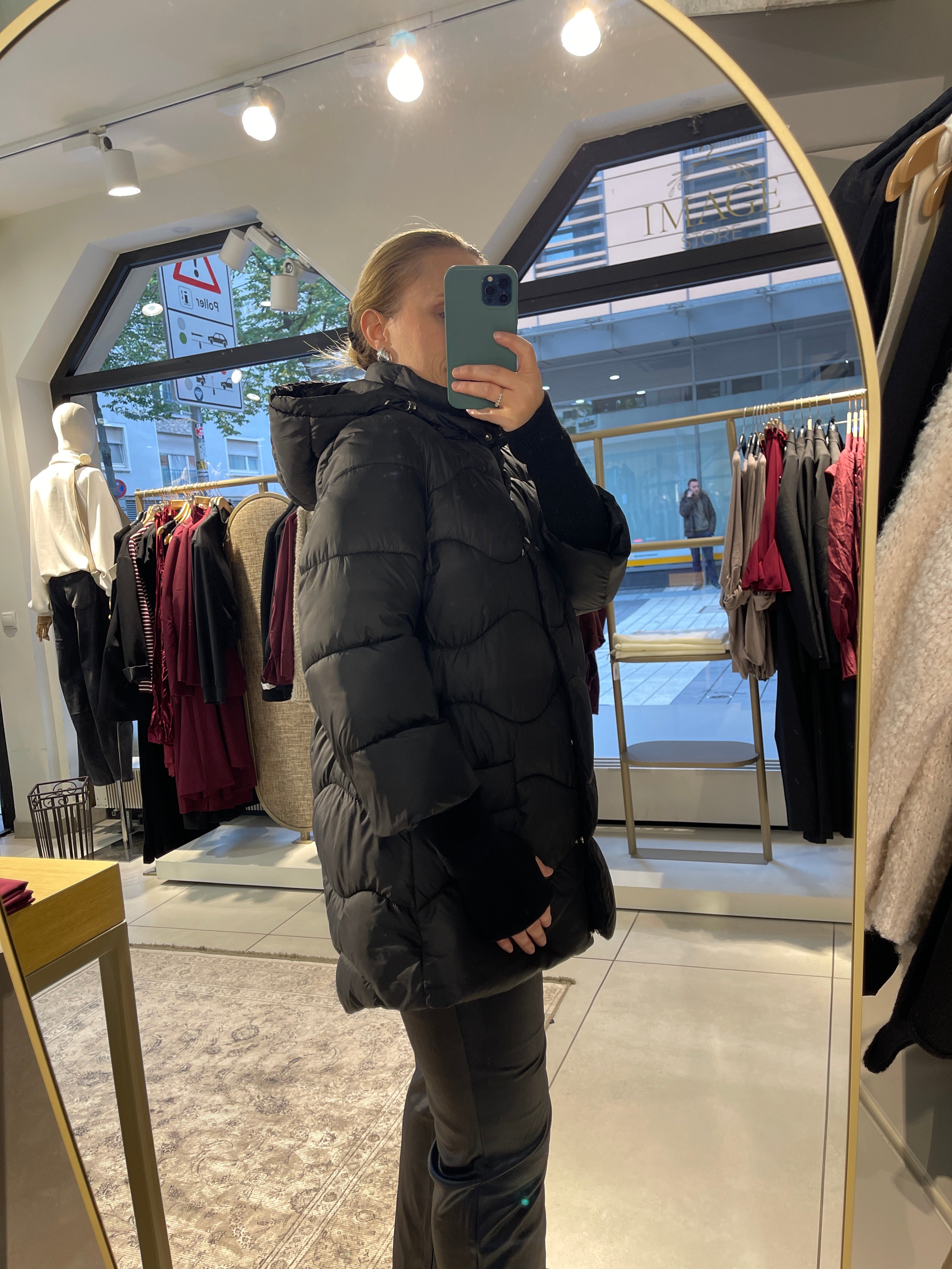 Stepjacke mit Strick