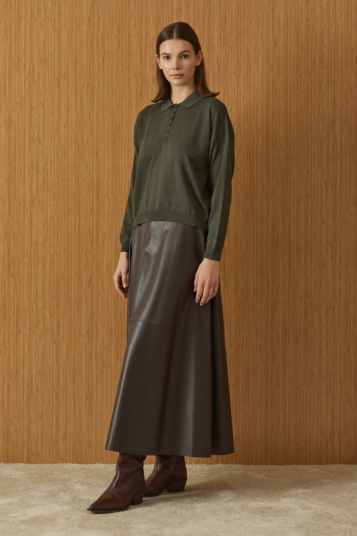 Miranda kurze Strickbluse