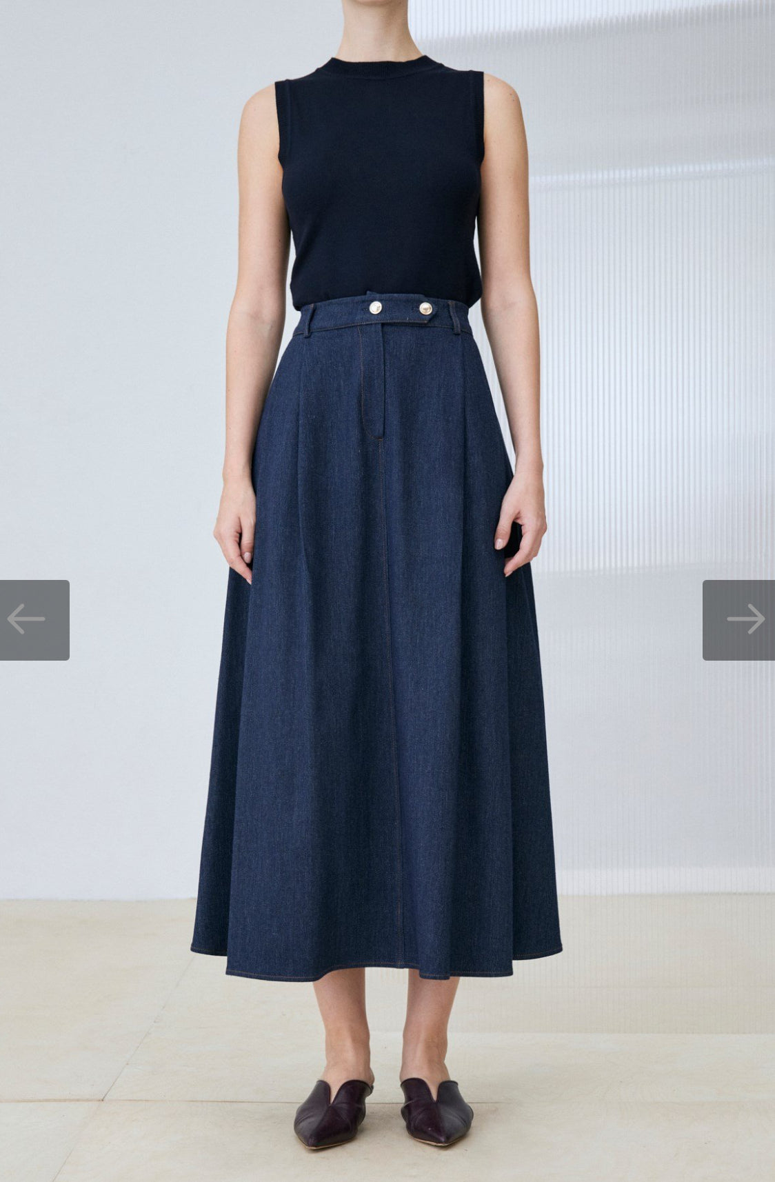 Rayon Denim Rock