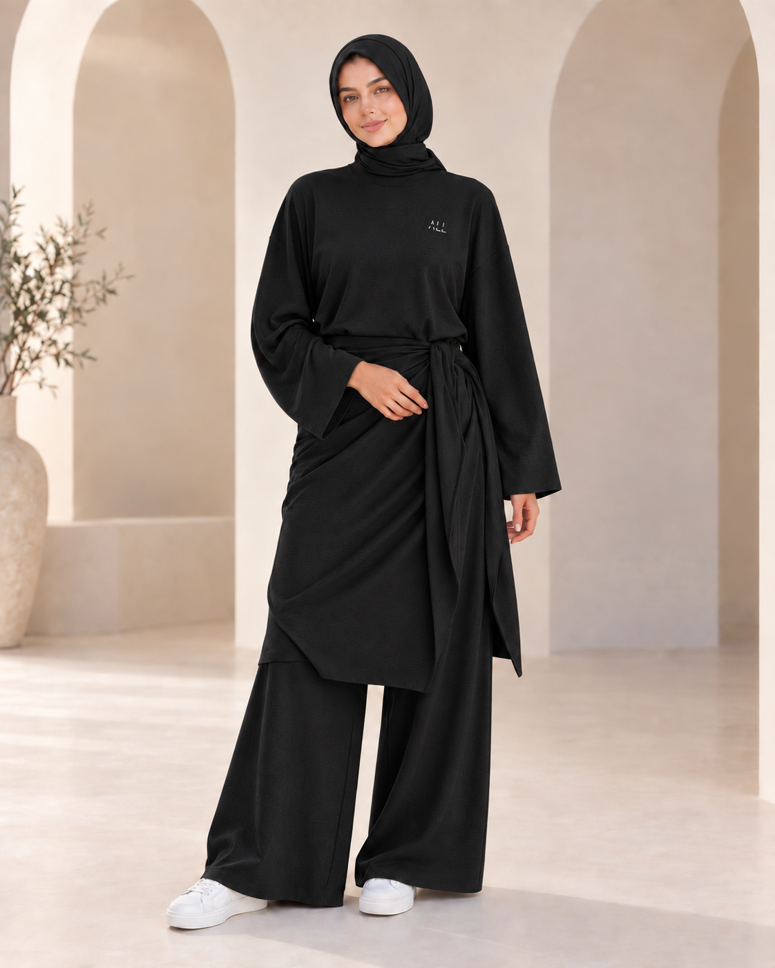 Exclusiver Sportanzug mit Hijab