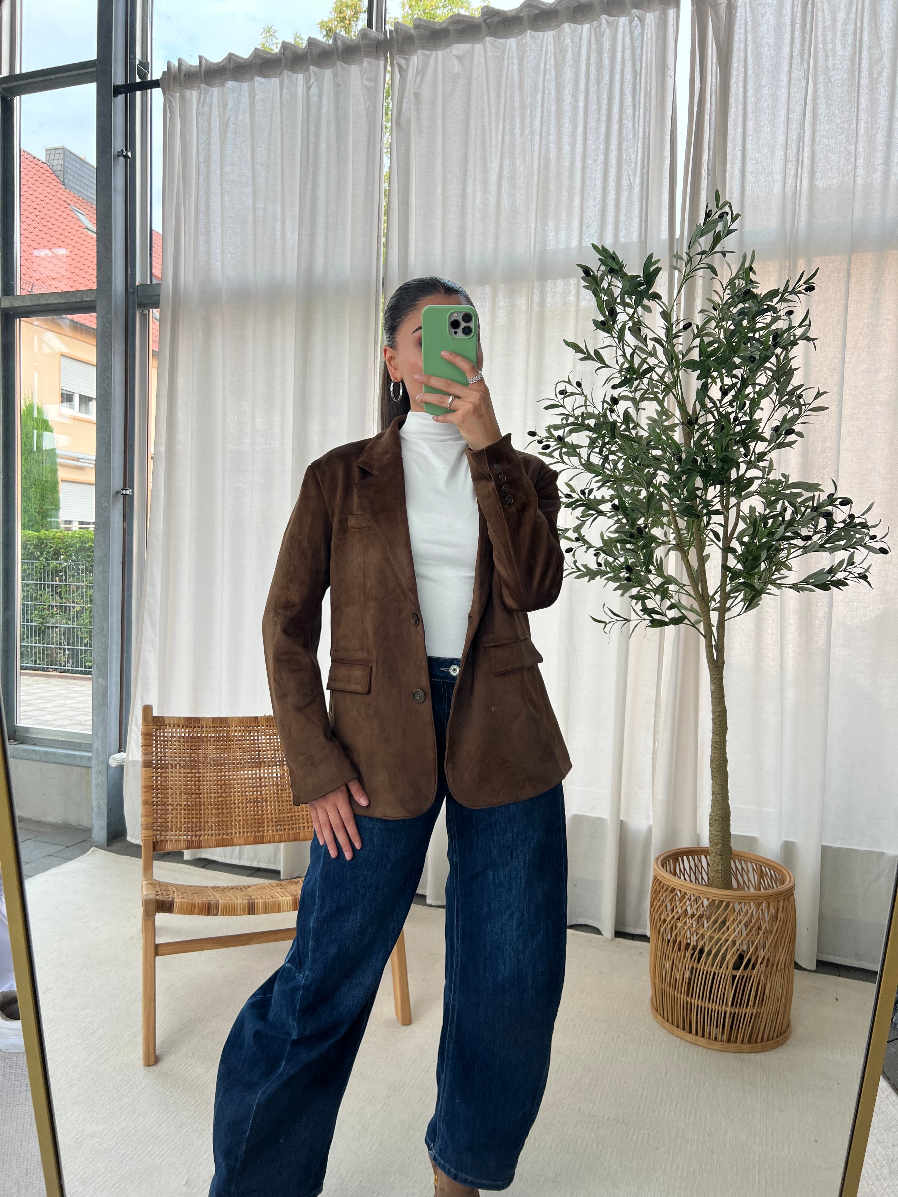 Blazer Premium Wildleder
