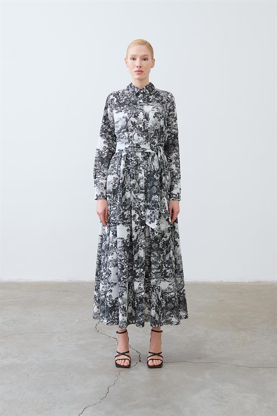 Maxi Kleid von Terzi Dükkani mit Print