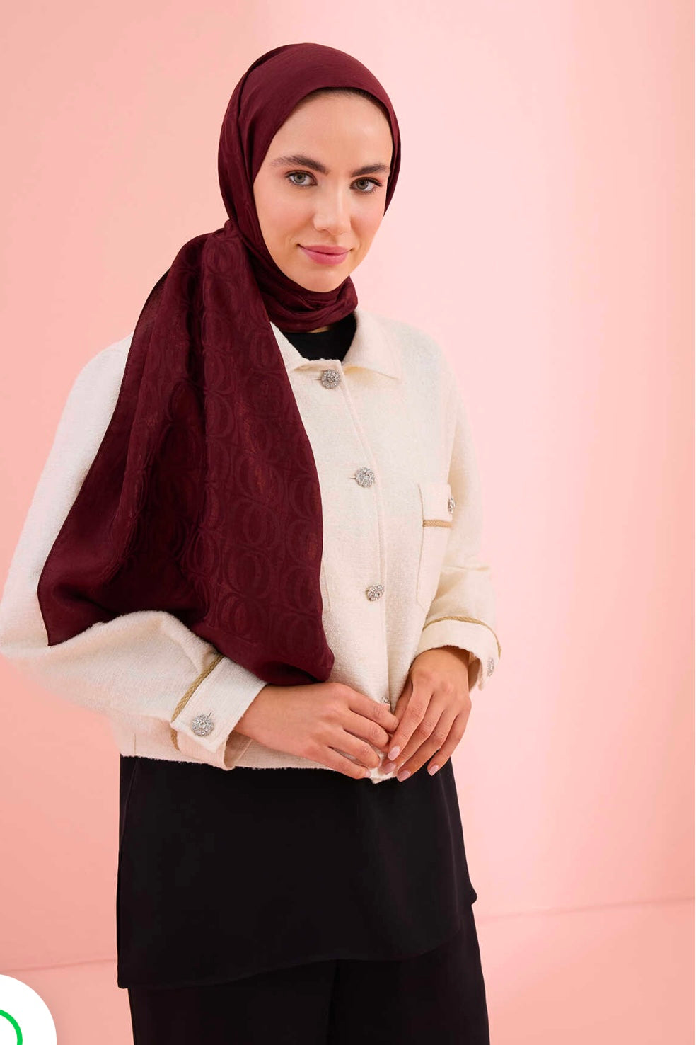 Imannoor Bambunoor Naia Schal-bordo