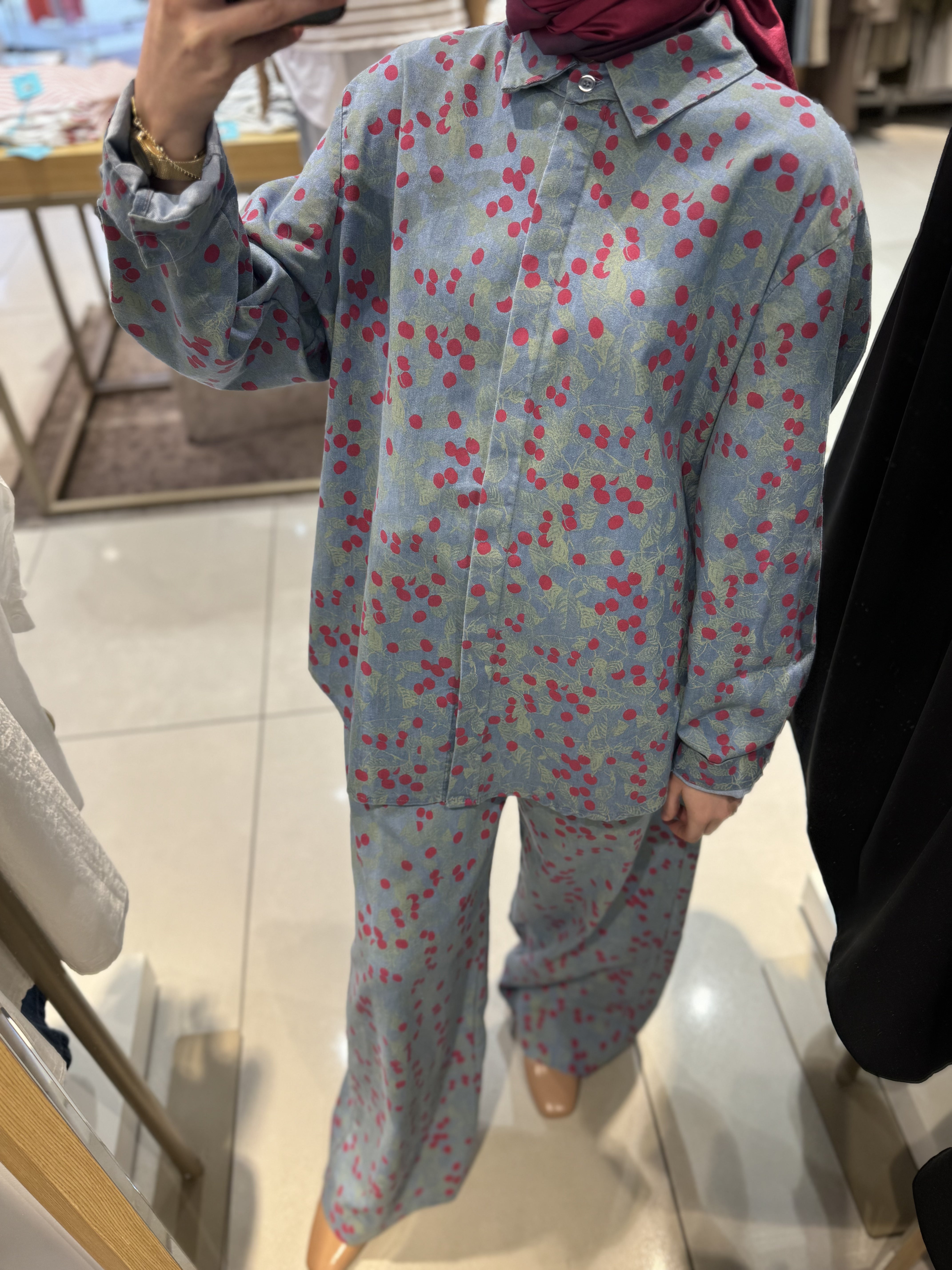Bluse Cherry