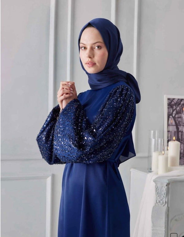 Fresh Scarfs Hijab Kopftuch Janjan in Safir