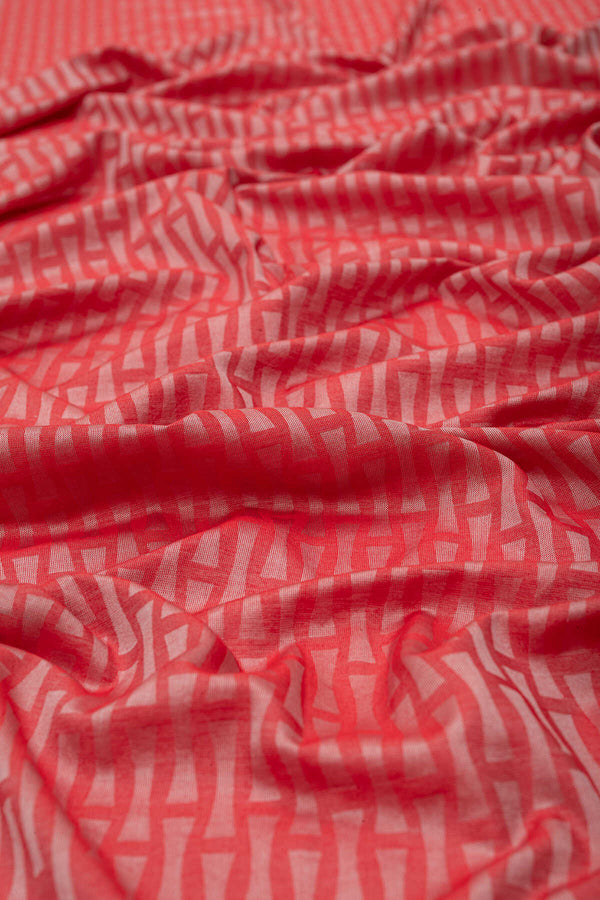 IMANNOOR Hijab aus Baumwollmischung in der Farbe Rot