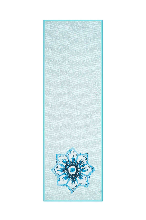 IMANNOOR Hijab Seljuk Mosaic in Blau