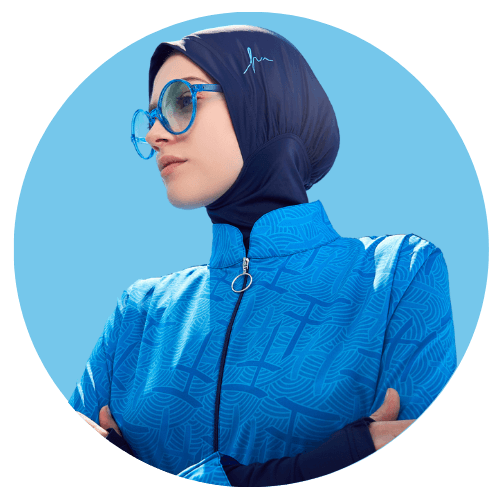 Ganzkörper Badeanzug Hijab Swimwear von Hasema