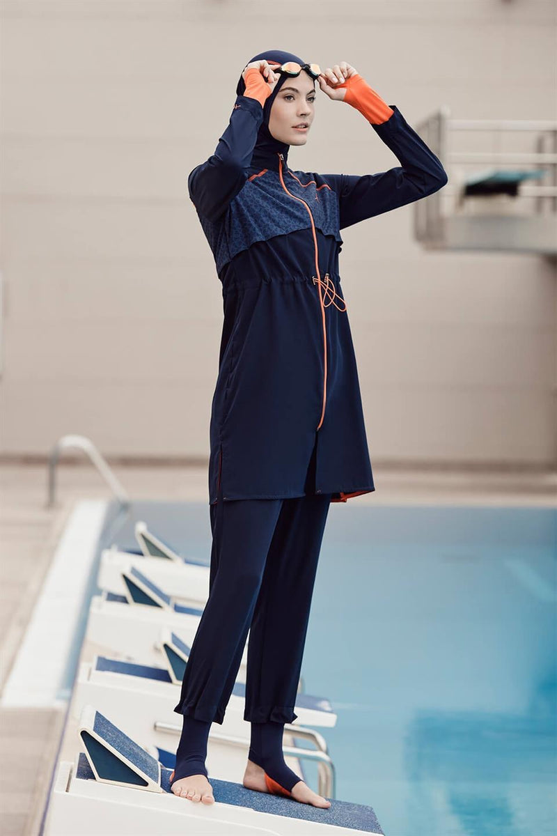 Ganzkörper Badeanzug Hijabi Swimwear von Hasema Performance Serie