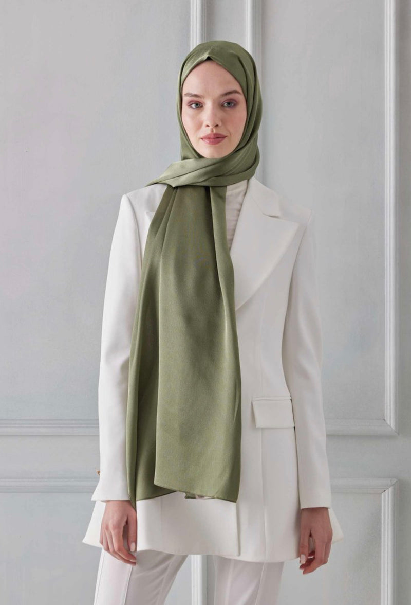 Fresh Scarfs Hijab Kopftuch Janjan in Blattgrün