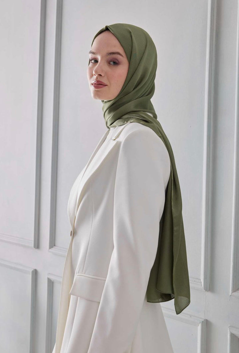 Fresh Scarfs Hijab Kopftuch Janjan in Blattgrün