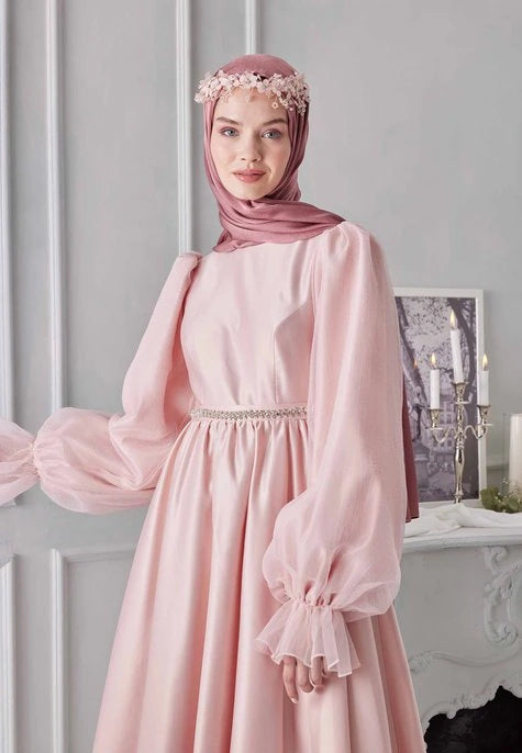 Fresh Scarfs Hijab Kopftuch Janjan in Vintage Rose
