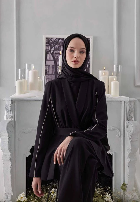 Fresh Scarfs Hijab Kopftuch Janjan in Schwarz