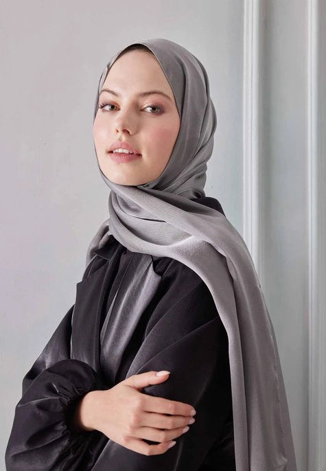 Fresh Scarfs Hijab Kopftuch Janjan in Dunkelgrau